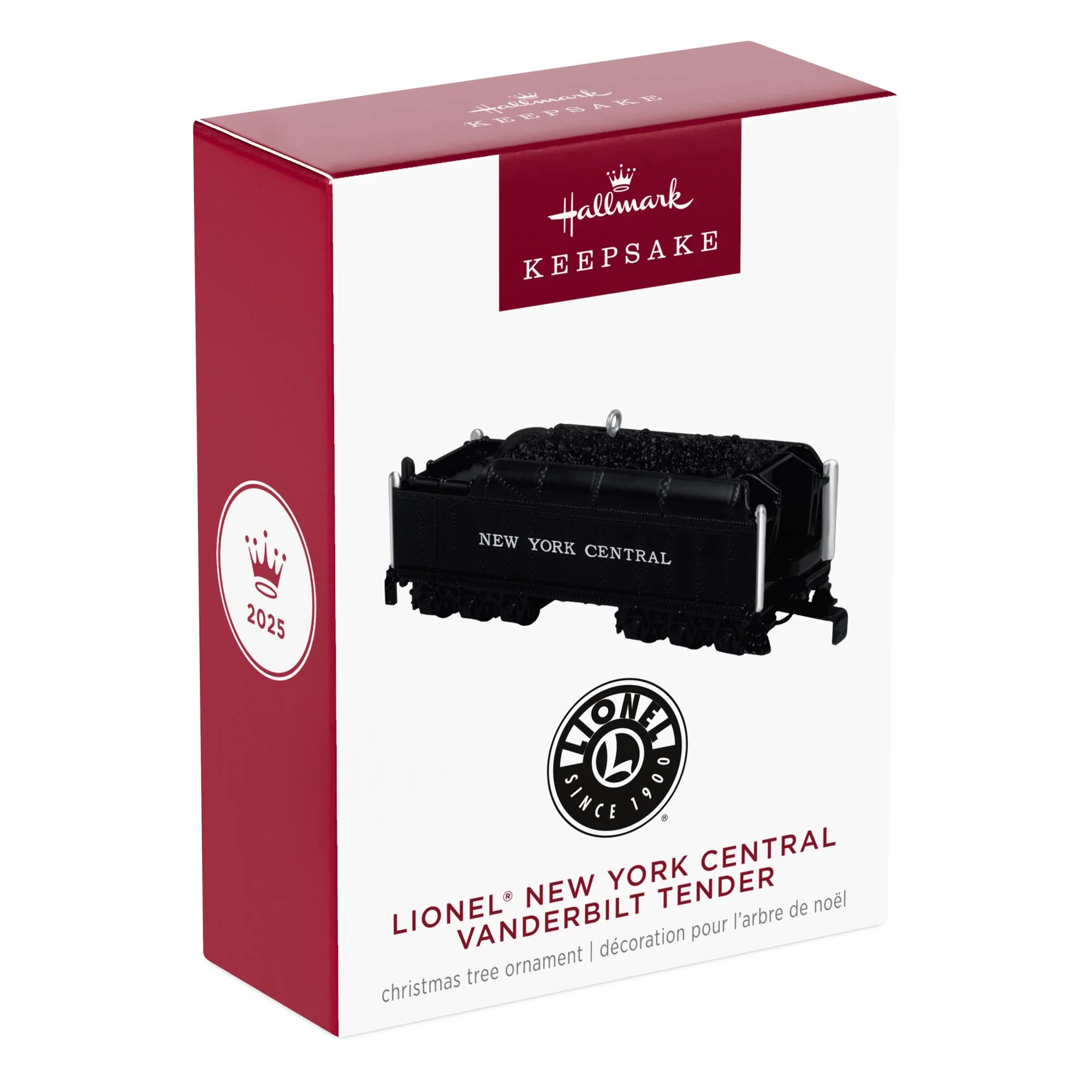 LIONEL® New York Central Vanderbilt Tender — 2025 Hallmark Keepsake Christmas Ornament - Image 7