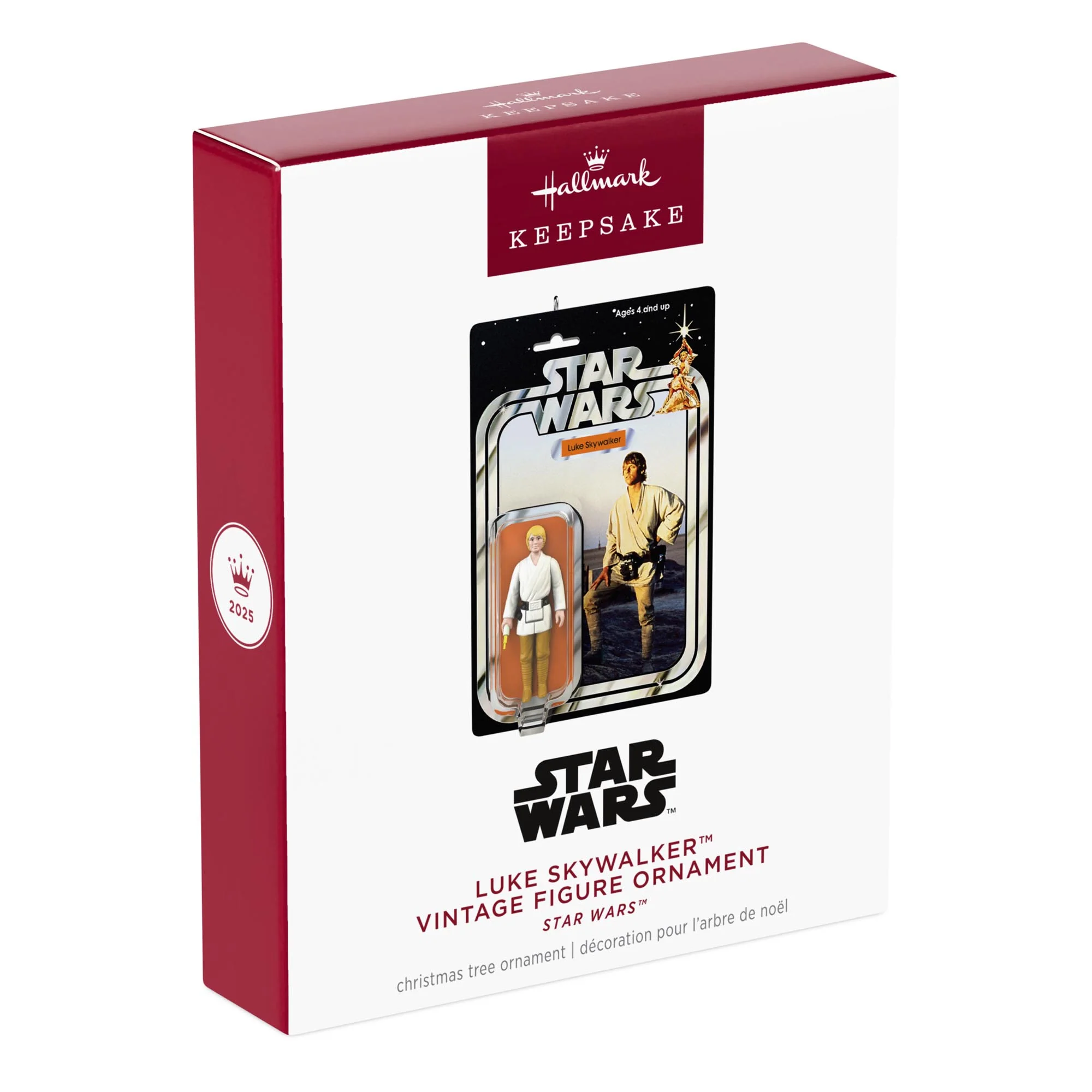 Star Wars™, Luke Skywalker™ Vintage Figure Ornament — 2025 Hallmark Keepsake Christmas Ornament - Image 7