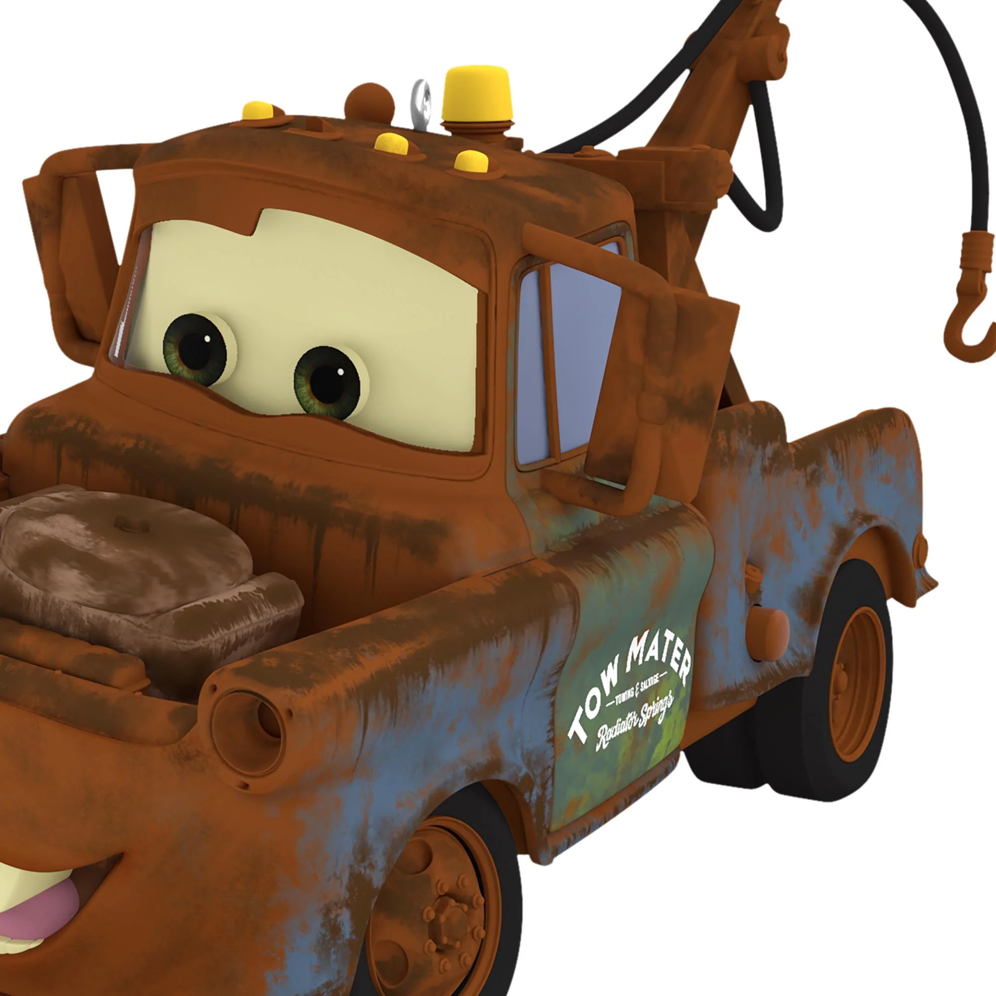 Disney and Pixar Cars 3, Mater — 2025 Hallmark Keepsake Christmas Ornament - Image 4