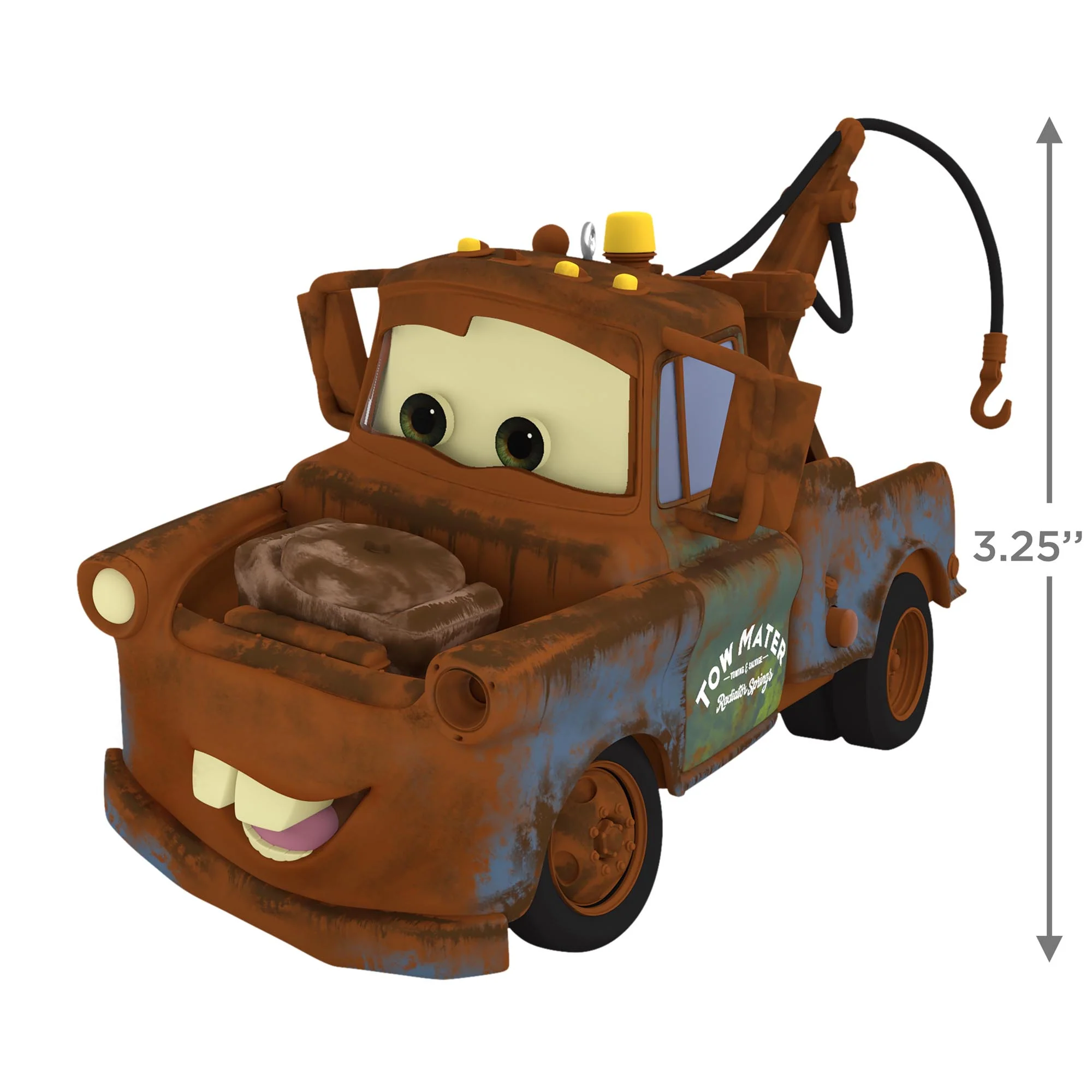 Disney and Pixar Cars 3, Mater — 2025 Hallmark Keepsake Christmas Ornament - Image 6