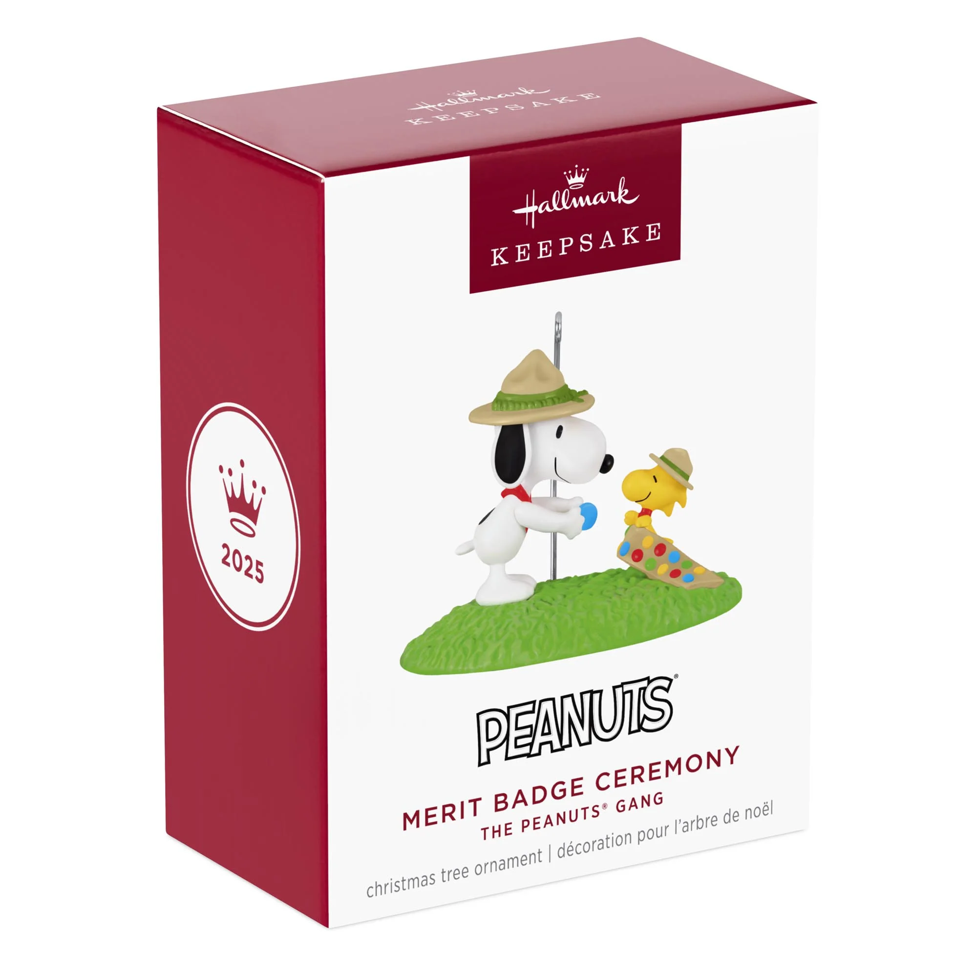 Peanuts® Merit Badge Ceremony — 2025 Hallmark Keepsake Christmas Ornament - Image 7