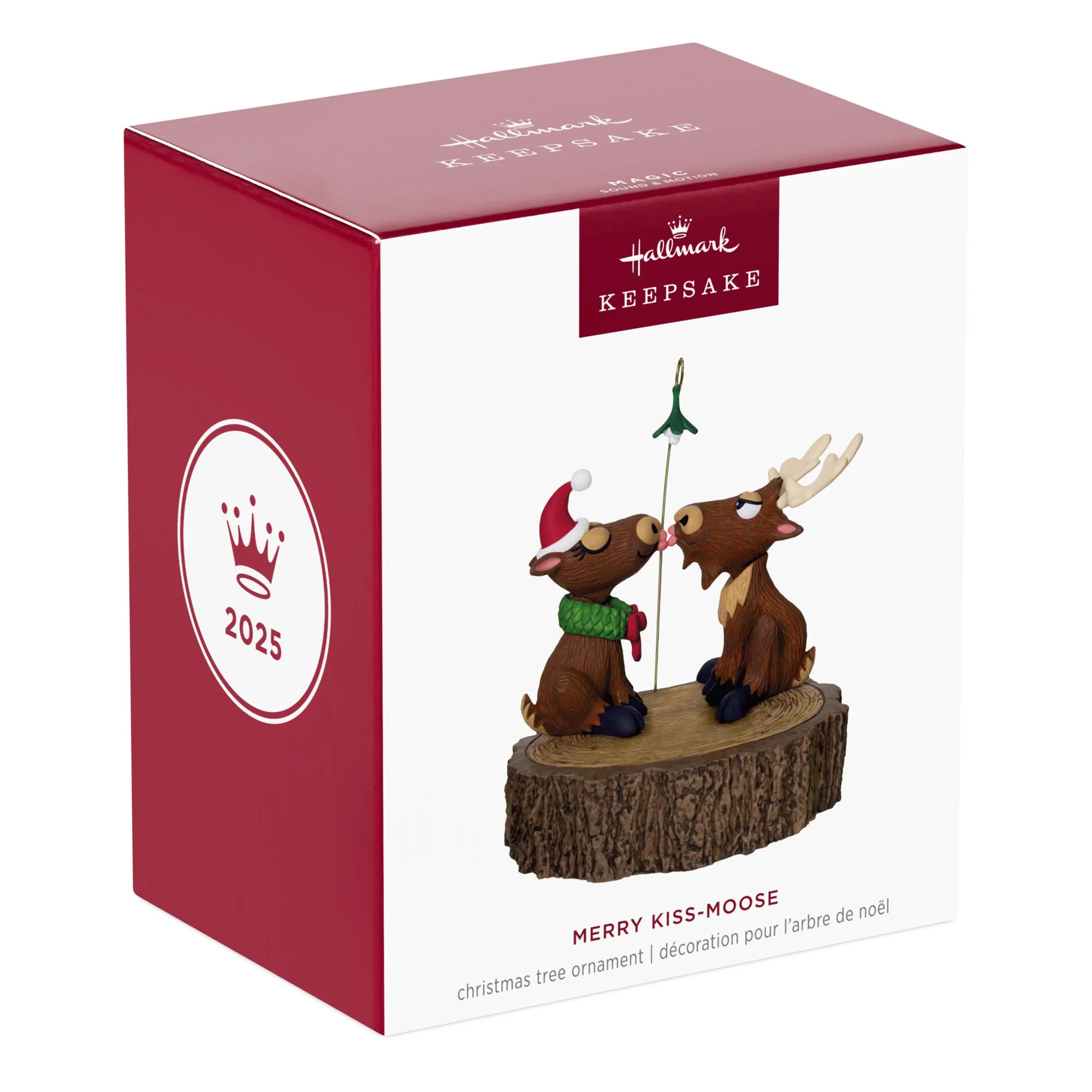 Merry Kiss-Moose, Magic — 2025 Hallmark Keepsake Christmas Ornament - Image 7