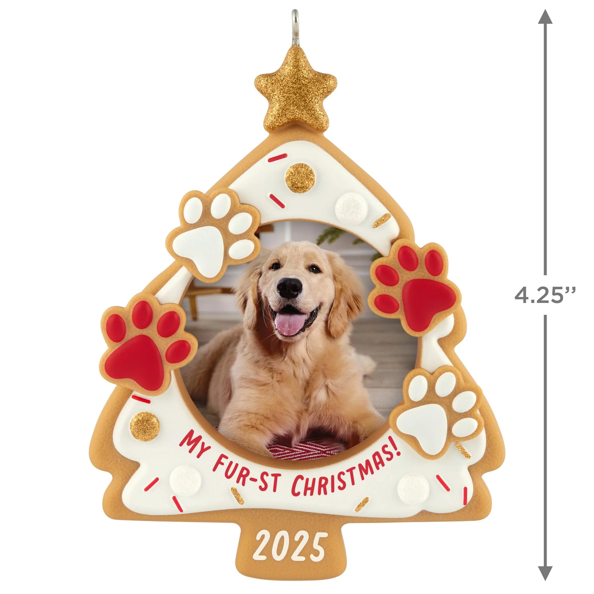 My Fur-st Christmas, Photo Holder — 2025 Hallmark Keepsake Christmas Ornament - Image 6