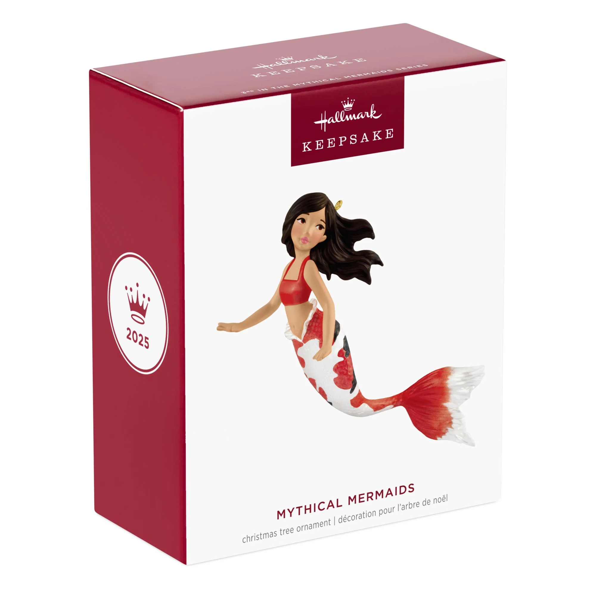 Mythical Mermaids, 3rd in the Series — 2025 Hallmark Keepsake Christmas Ornament - Image 7