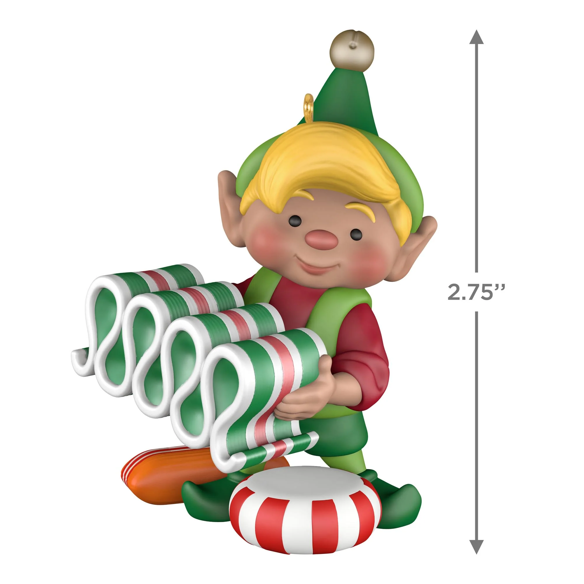 North Pole Tree Trimmers, 13th in the Series — 2025 Hallmark Keepsake Christmas Ornament - Image 6