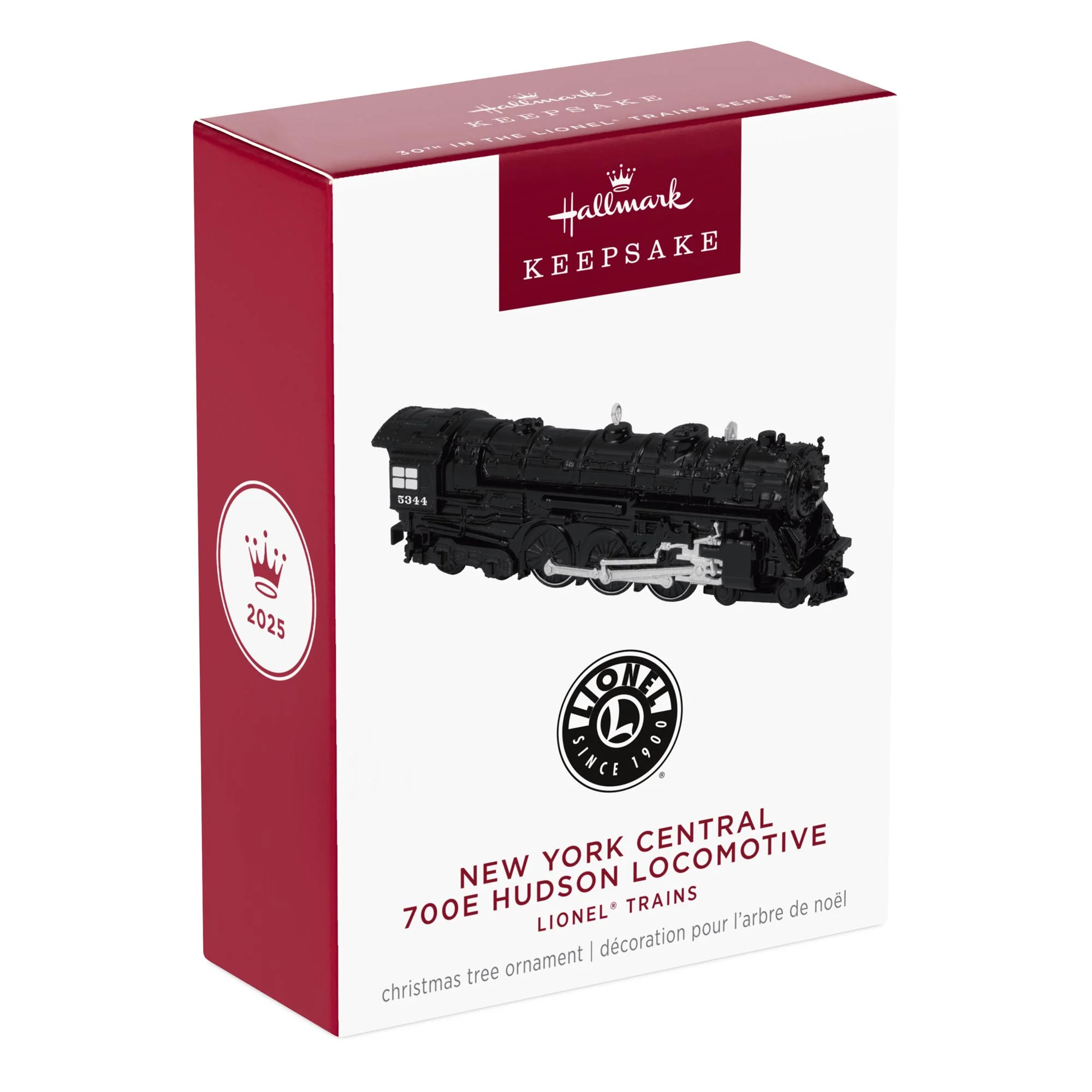 New York Central 700E Hudson Locomotive, 30th in the LIONEL® Trains Series — 2025 Hallmark Keepsake Christmas Ornament - Image 7