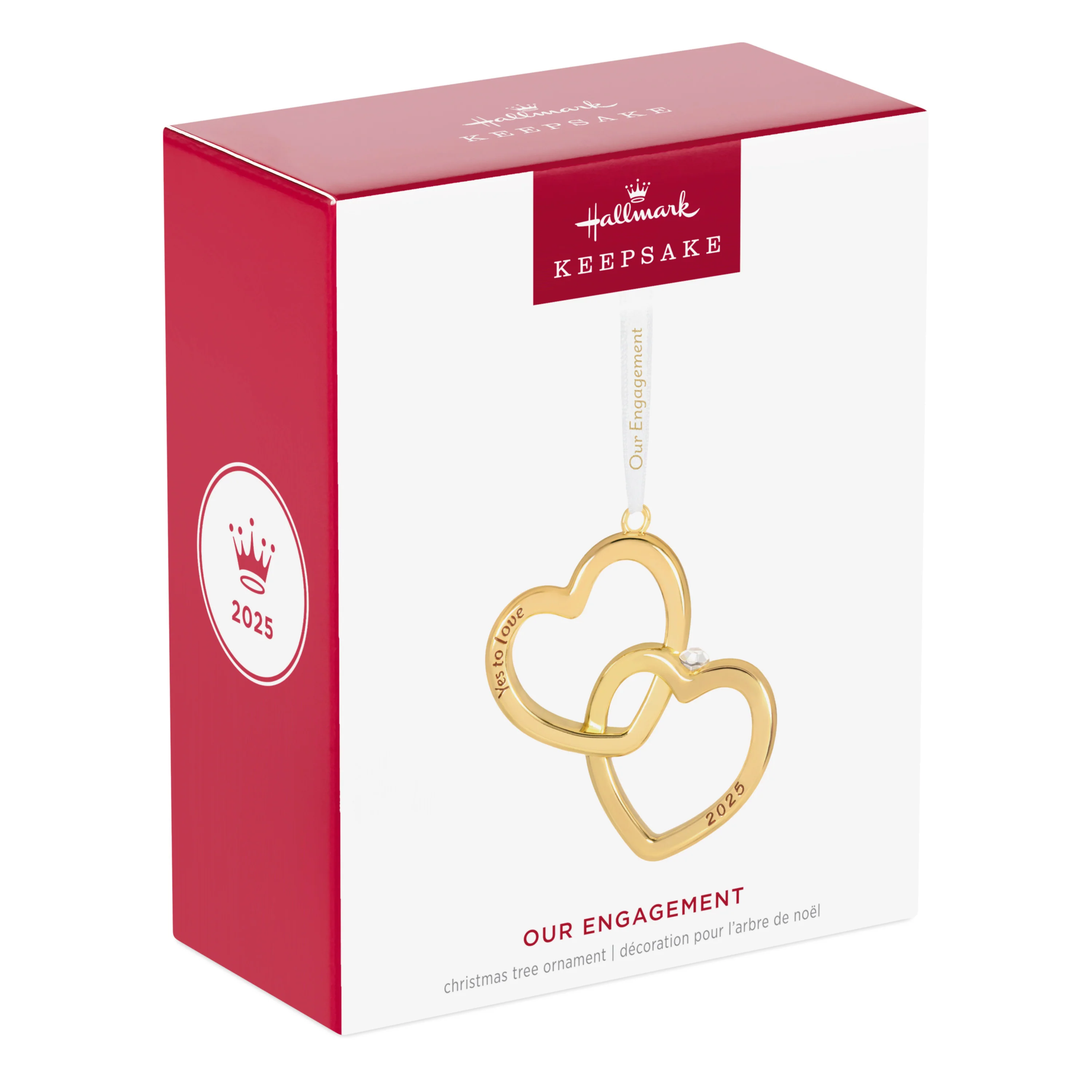 Our Engagement — 2025 Hallmark Keepsake Christmas Ornament - Image 6