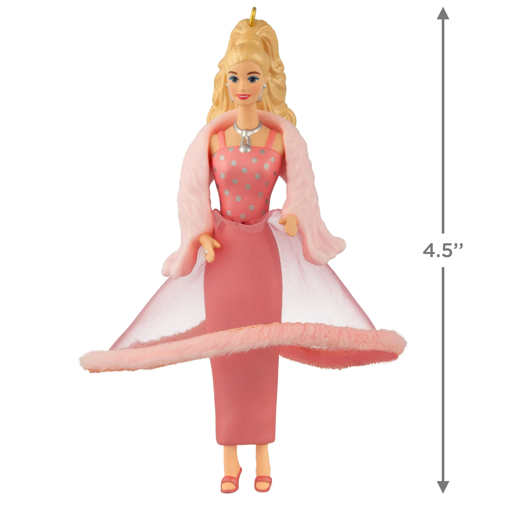 Barbie™, Pink & Pretty Barbie™ — 2025 Hallmark Keepsake Christmas Ornament - Image 6