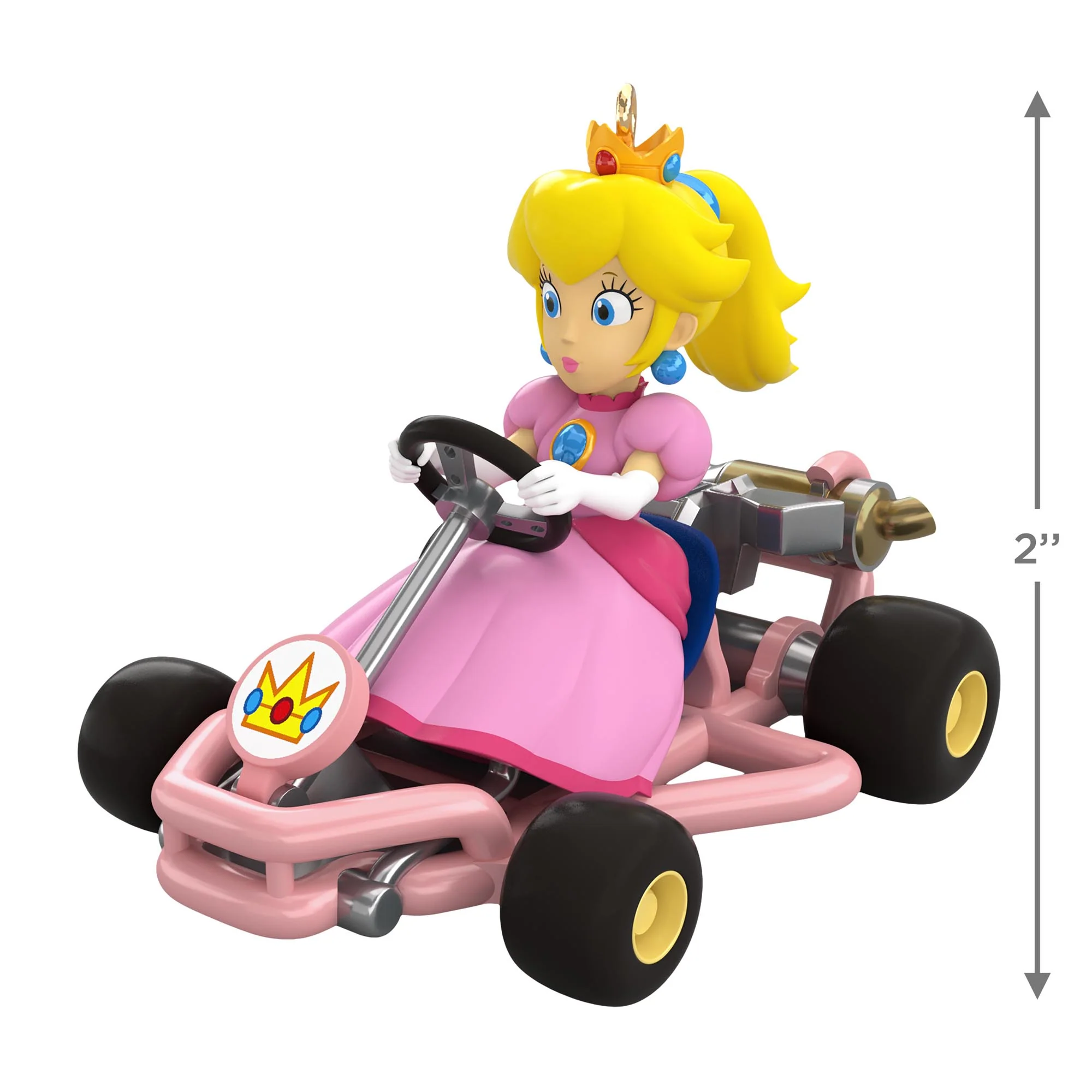 Super Mario™ Mario Kart™, Princess Peach — 2025 Hallmark Keepsake Christmas Ornament - Image 6