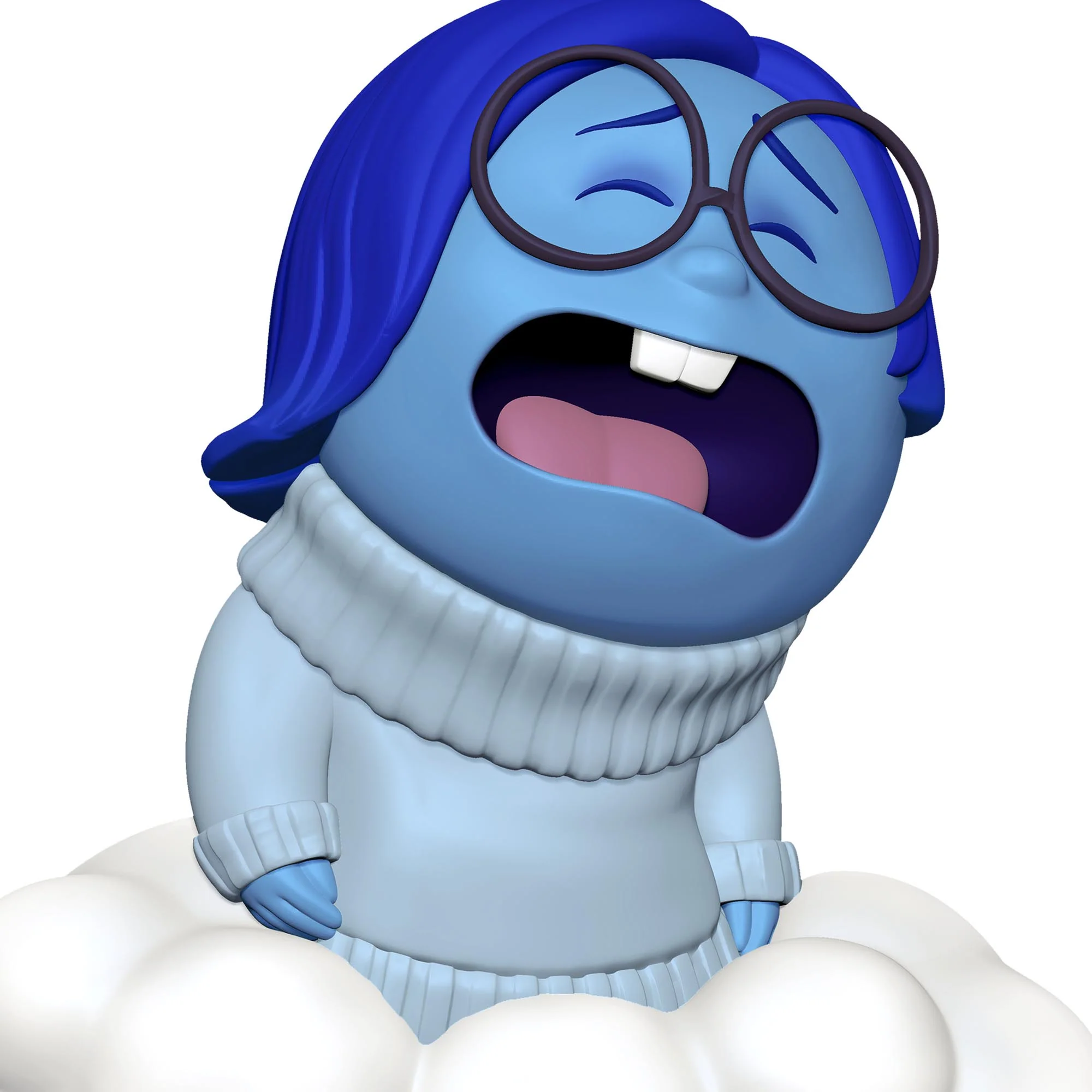 Disney and Pixar Inside Out 10th Anniversary, Sadness — 2025 Hallmark Keepsake Christmas Ornament - Image 4