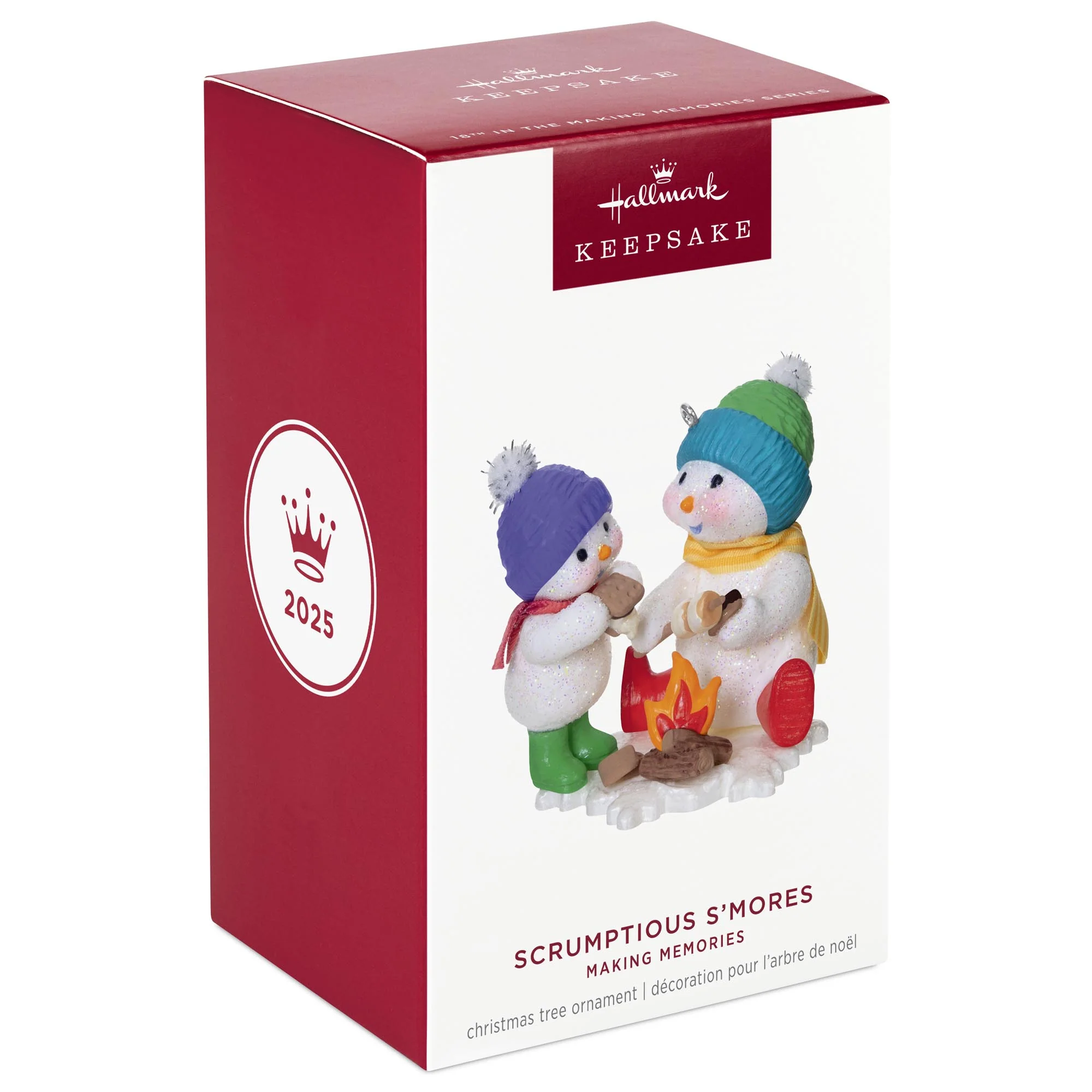 Scrumptious S'mores, 18th in the Making Memories Series — 2025 Hallmark Keepsake Christmas Ornament - Image 7