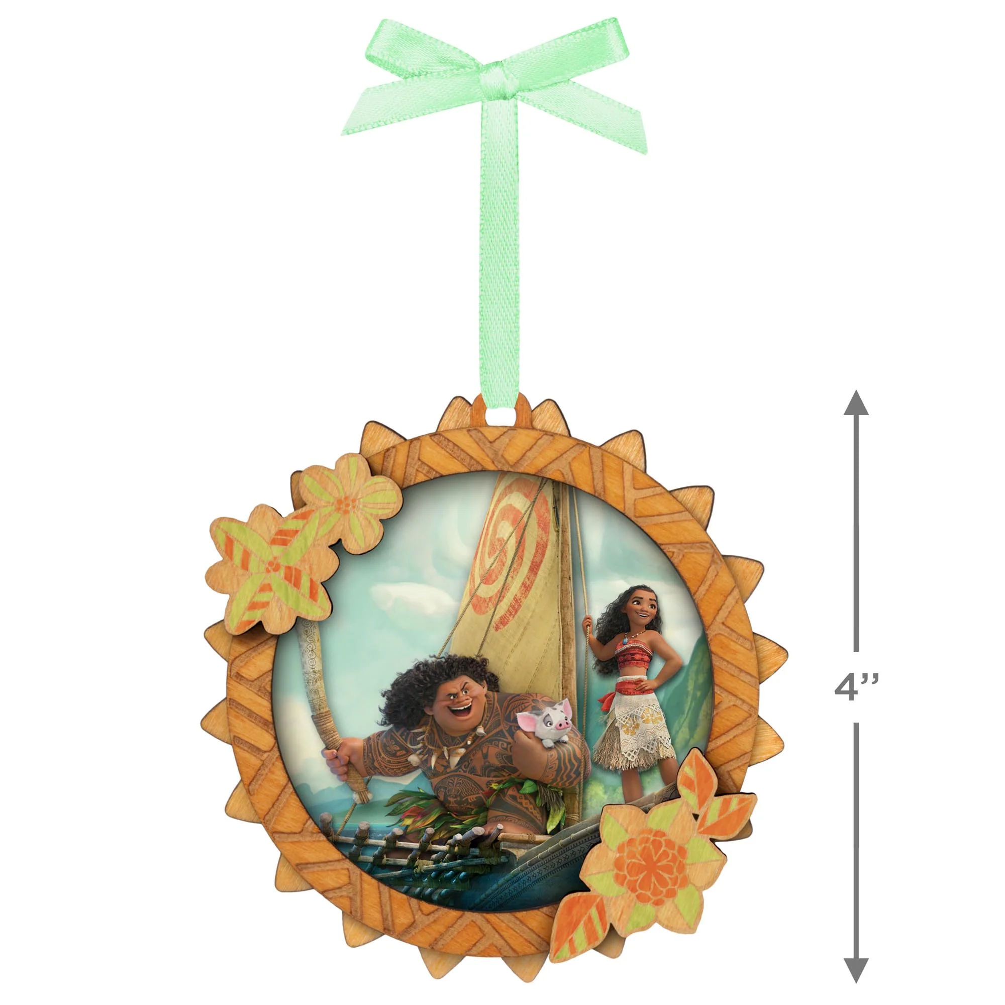 Disney Moana, Setting Sail — 2025 Hallmark Keepsake Christmas Ornament - Image 6