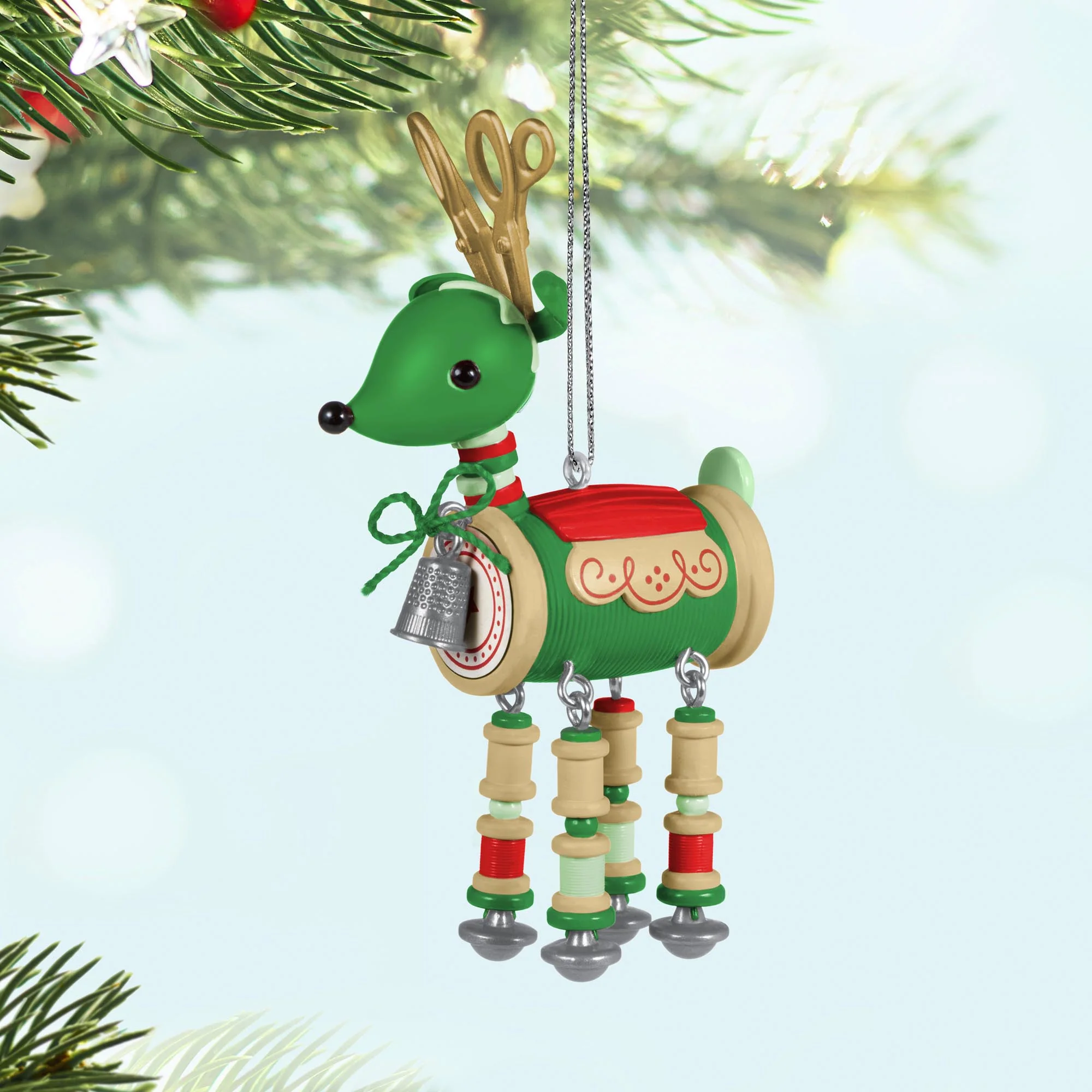 Sew Darn Cute — 2025 Hallmark Keepsake Christmas Ornament - Image 2