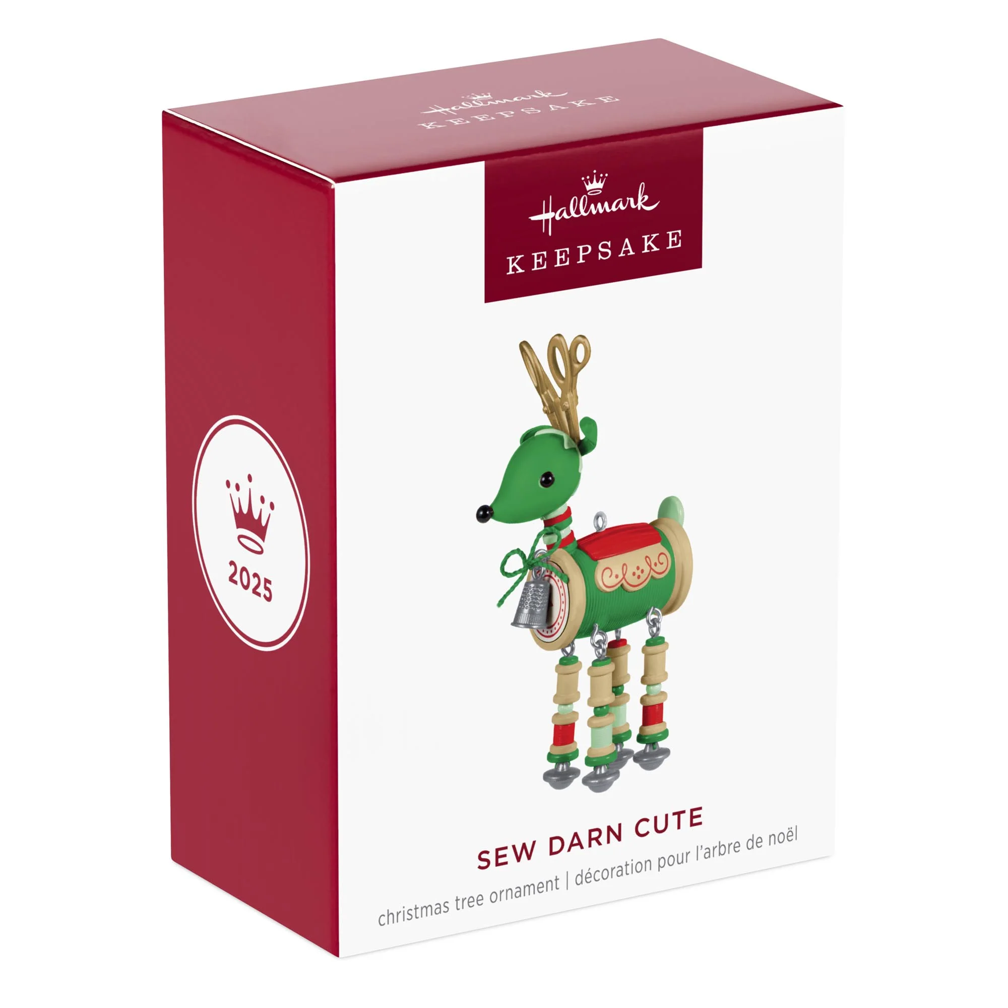 Sew Darn Cute — 2025 Hallmark Keepsake Christmas Ornament - Image 7