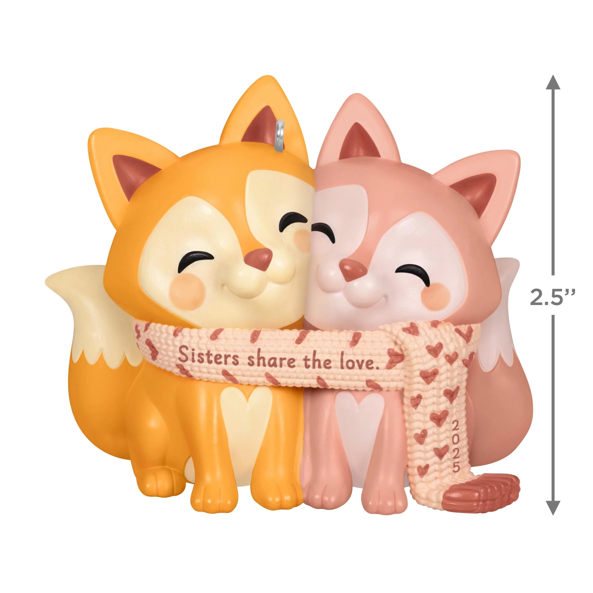 Sisters Share The Love — 2025 Hallmark Keepsake Christmas Ornament - Image 6