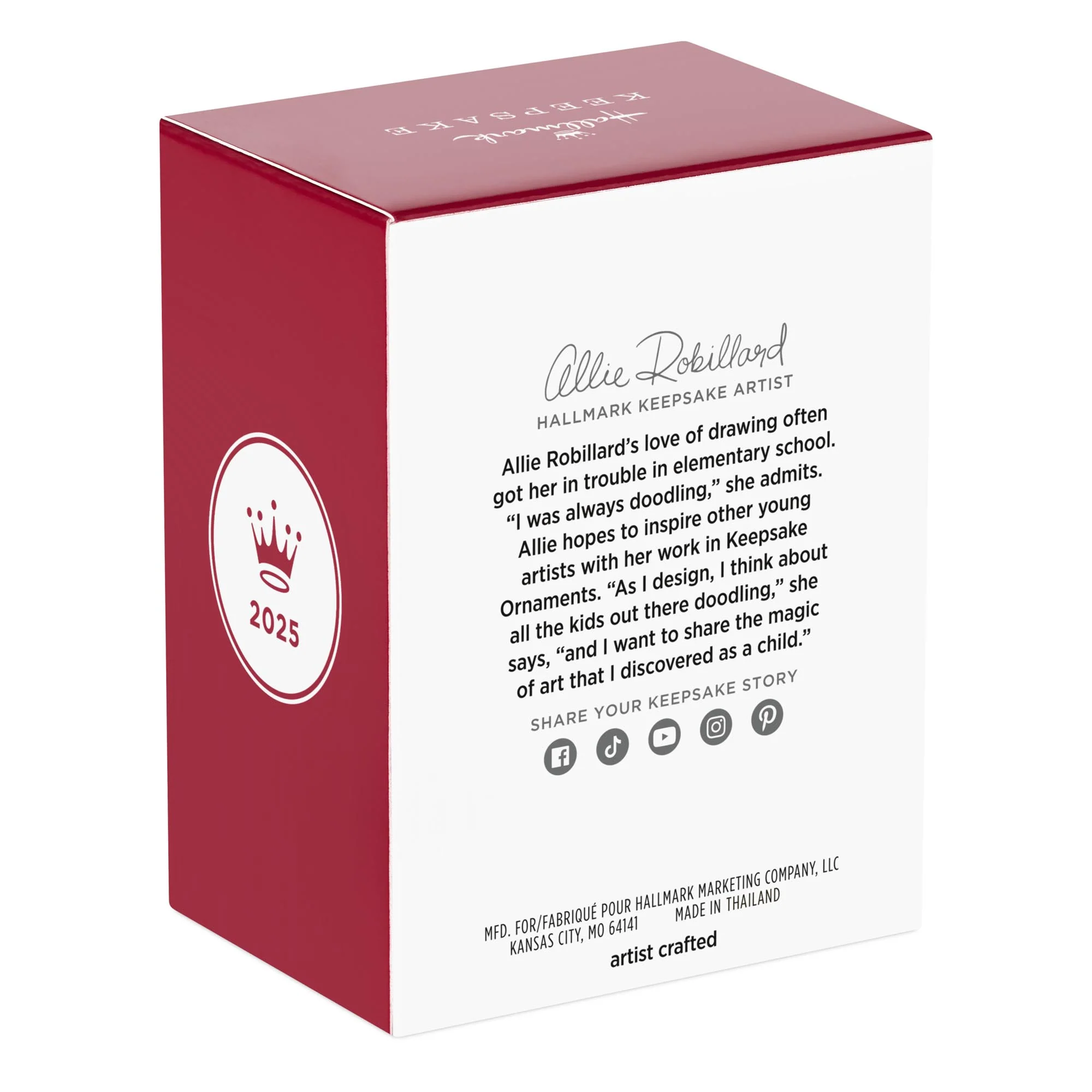Sisters Share The Love — 2025 Hallmark Keepsake Christmas Ornament - Image 8