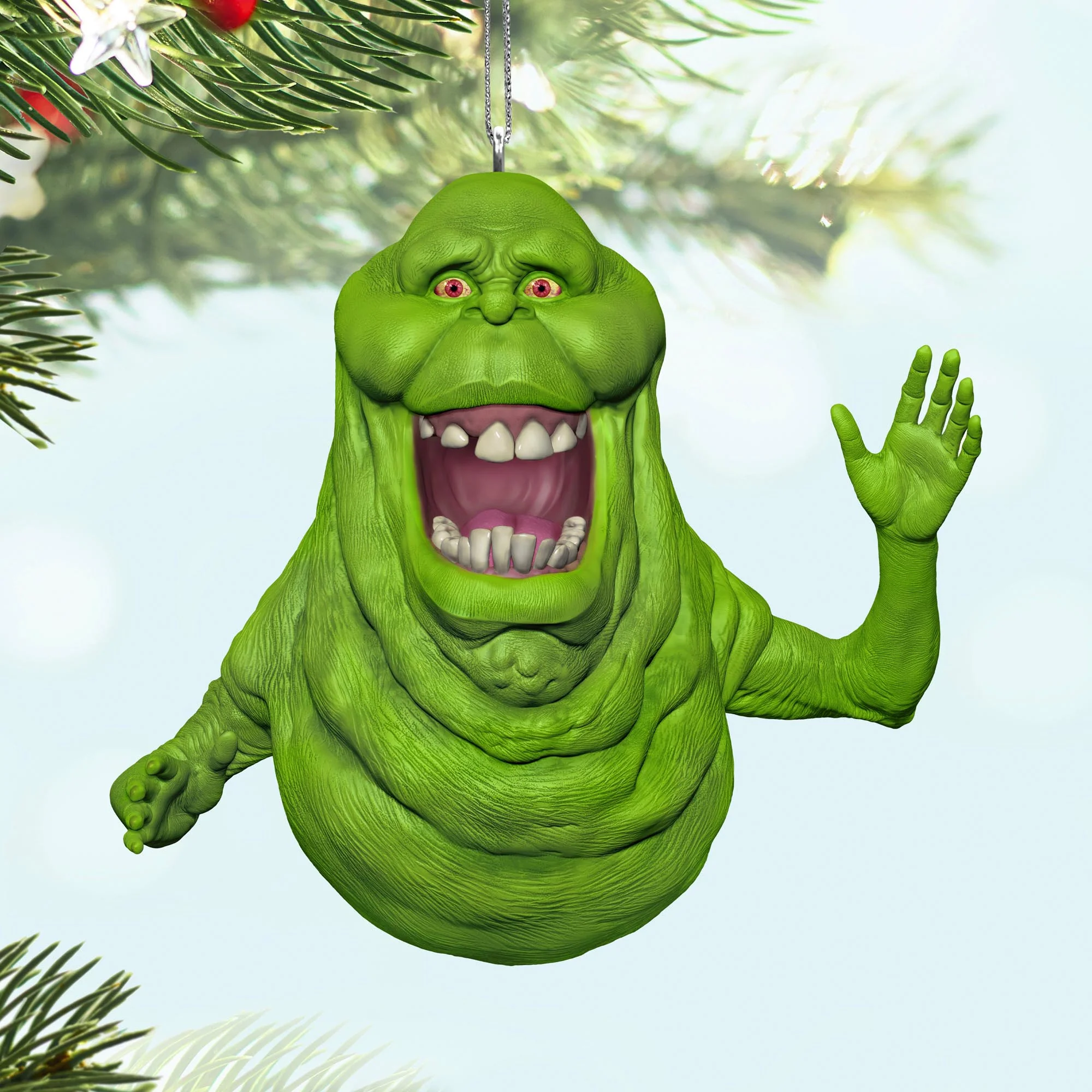 Ghostbusters™, Slimer — 2025 Hallmark Keepsake Christmas Ornament - Image 2