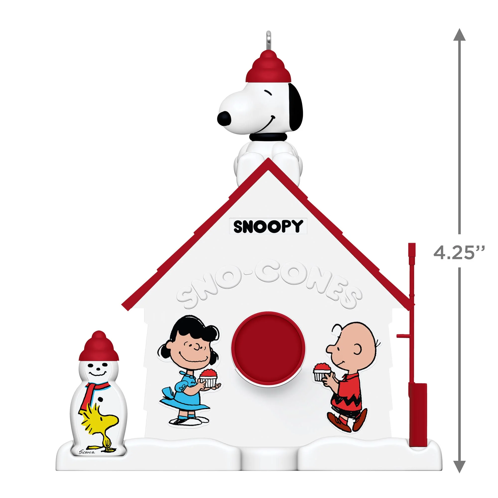 Peanuts® Sno-Cones With Friends — 2025 Hallmark Keepsake Christmas Ornament - Image 6