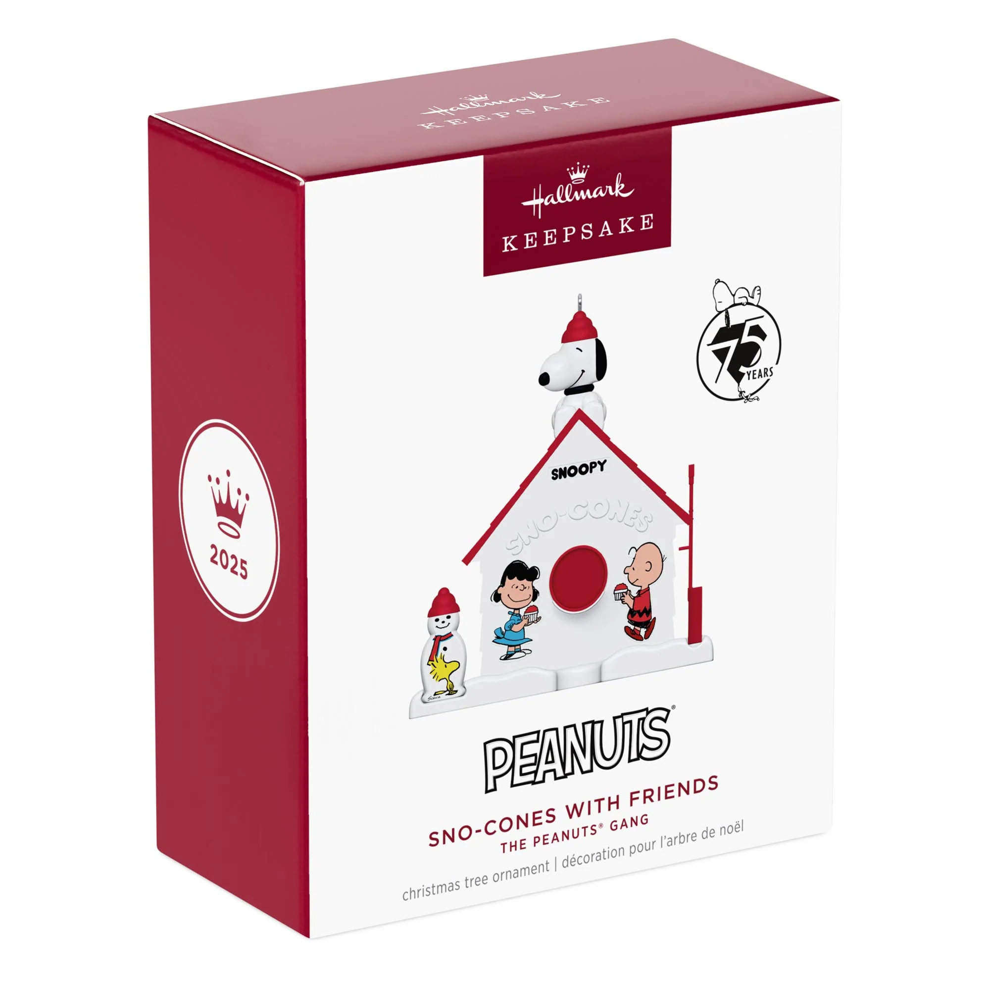 Peanuts® Sno-Cones With Friends — 2025 Hallmark Keepsake Christmas Ornament - Image 7