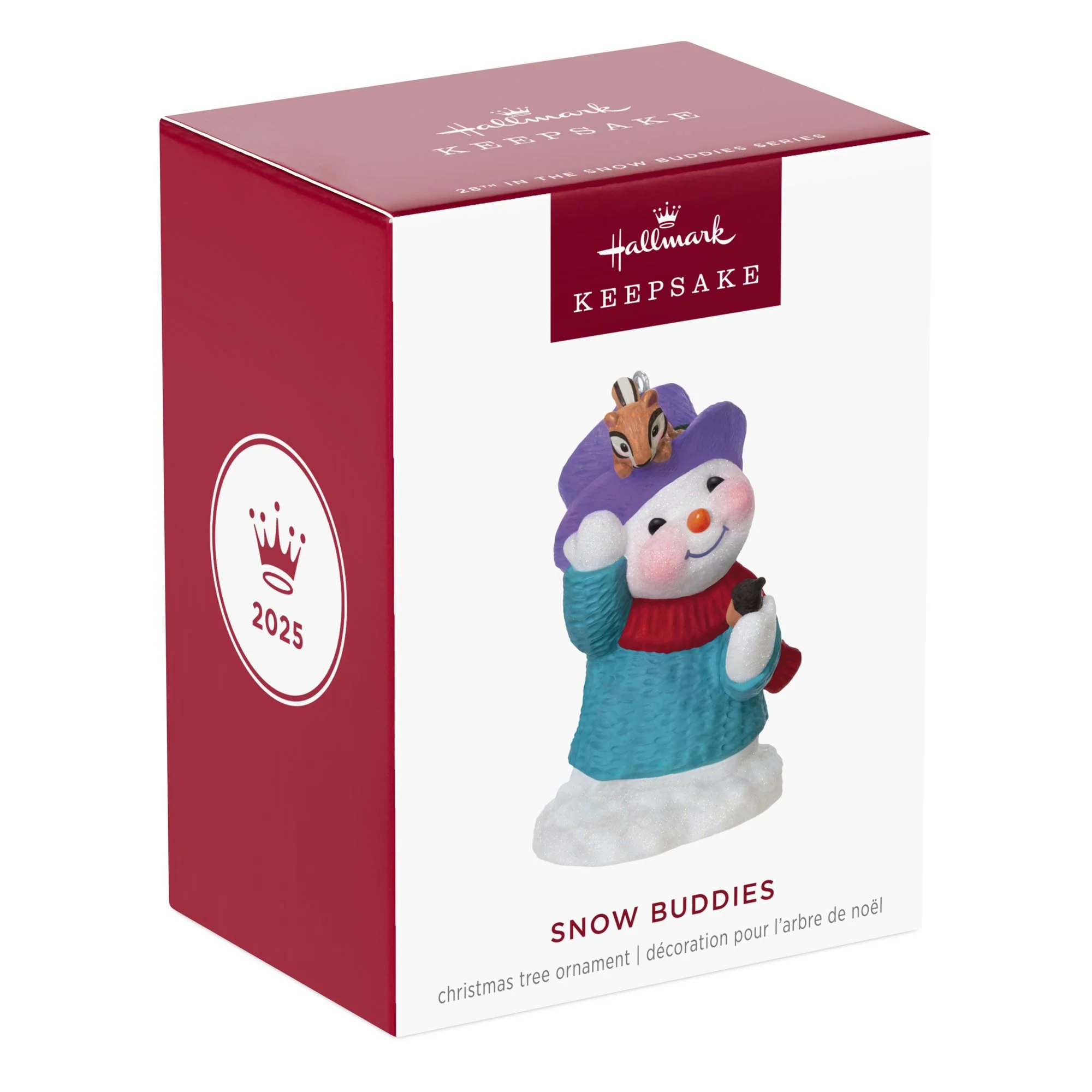 Snow Buddies, 28th in the Series — 2025 Hallmark Keepsake Christmas Ornament - Image 7