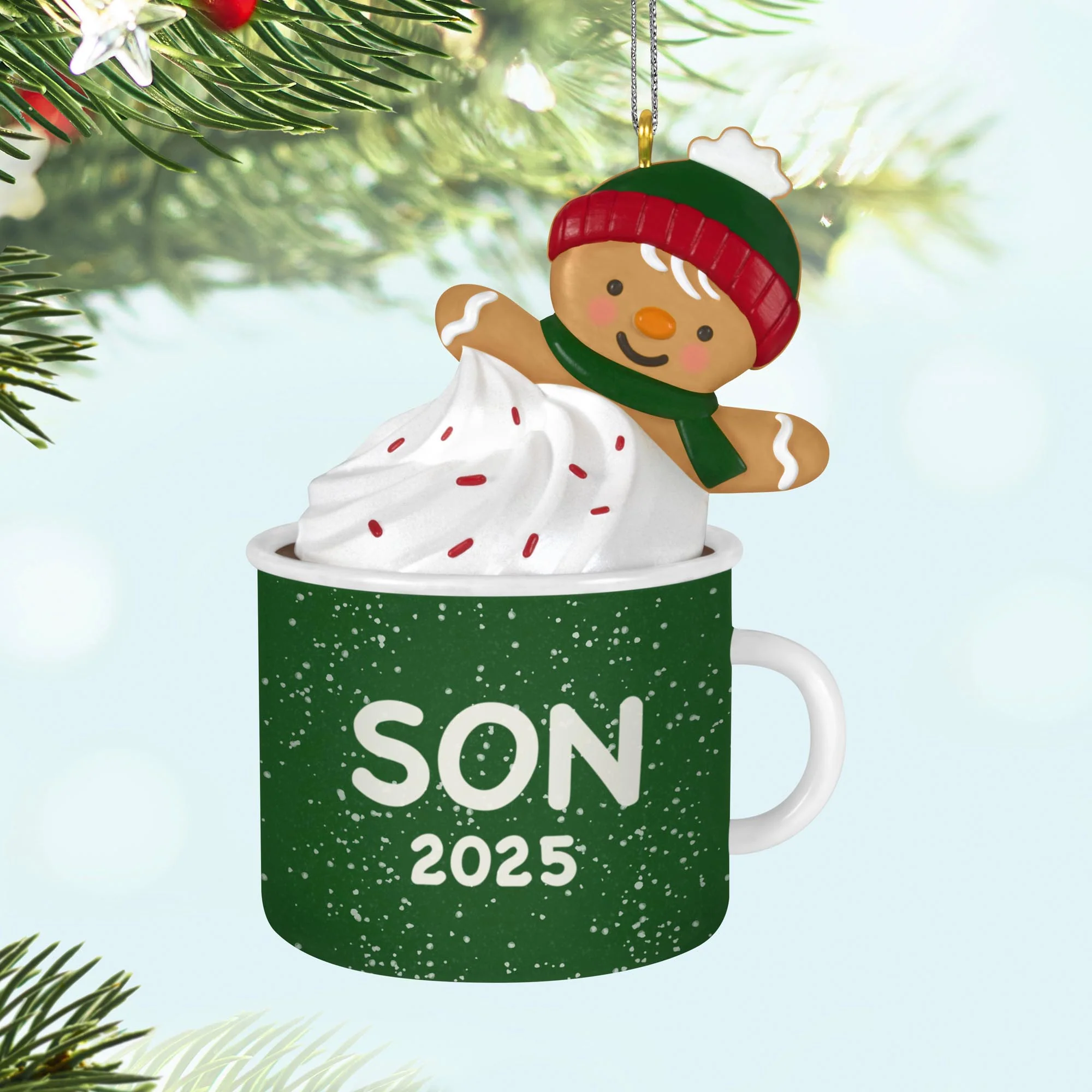 Son — 2025 Hallmark Keepsake Christmas Ornament - Image 2