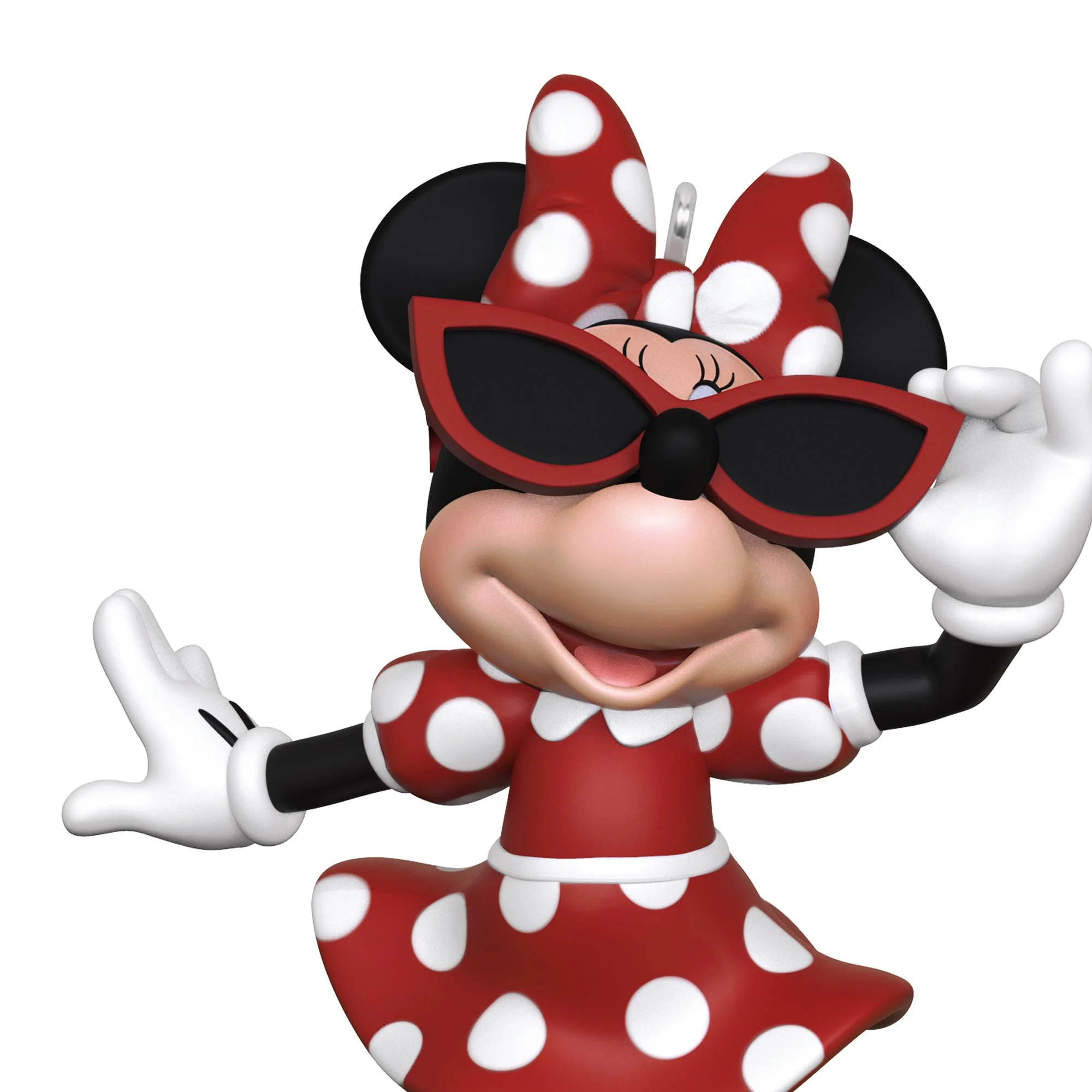 Disney Minnie Mouse, Sunny Chic — 2025 Hallmark Keepsake Christmas Ornament - Image 4