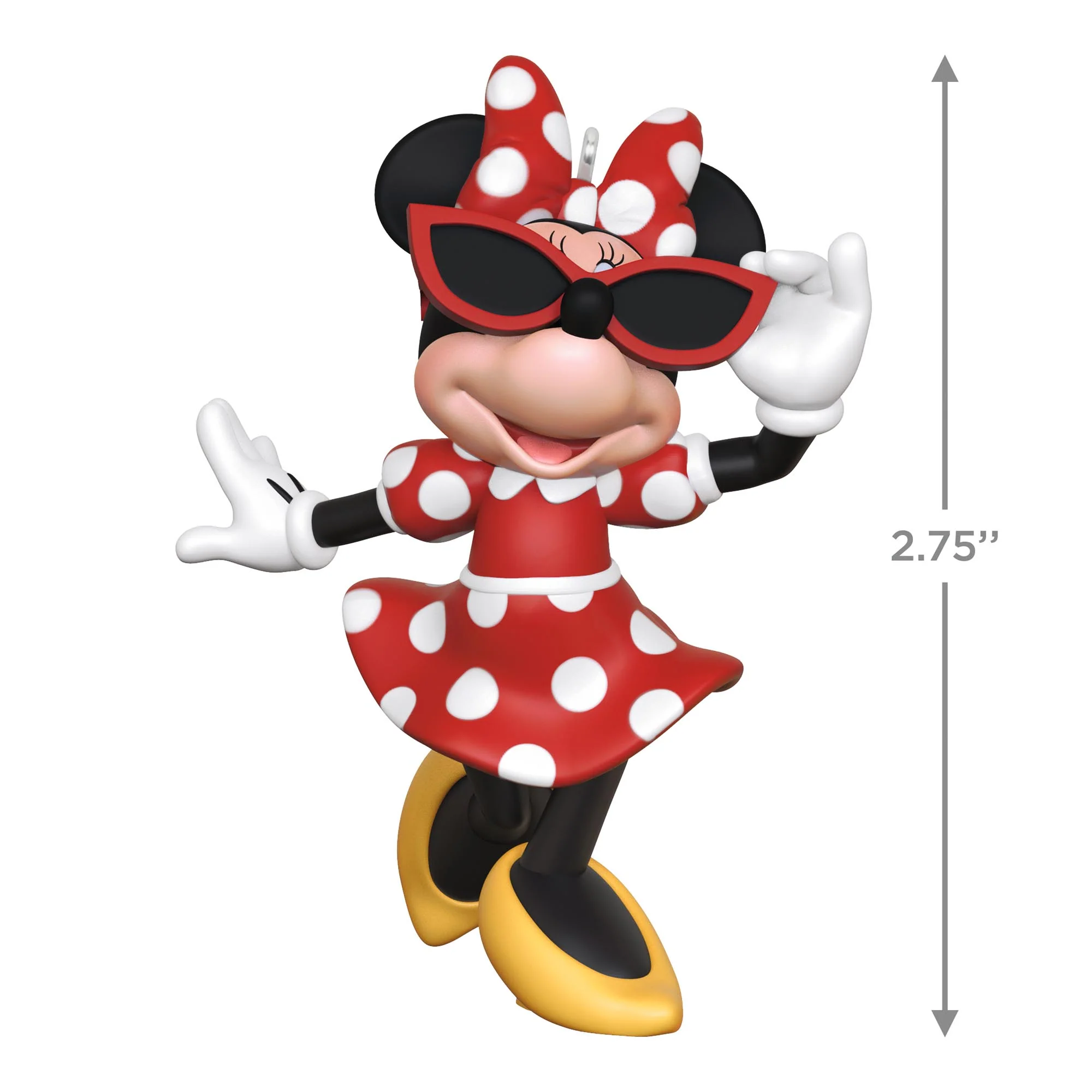 Disney Minnie Mouse, Sunny Chic — 2025 Hallmark Keepsake Christmas Ornament - Image 6