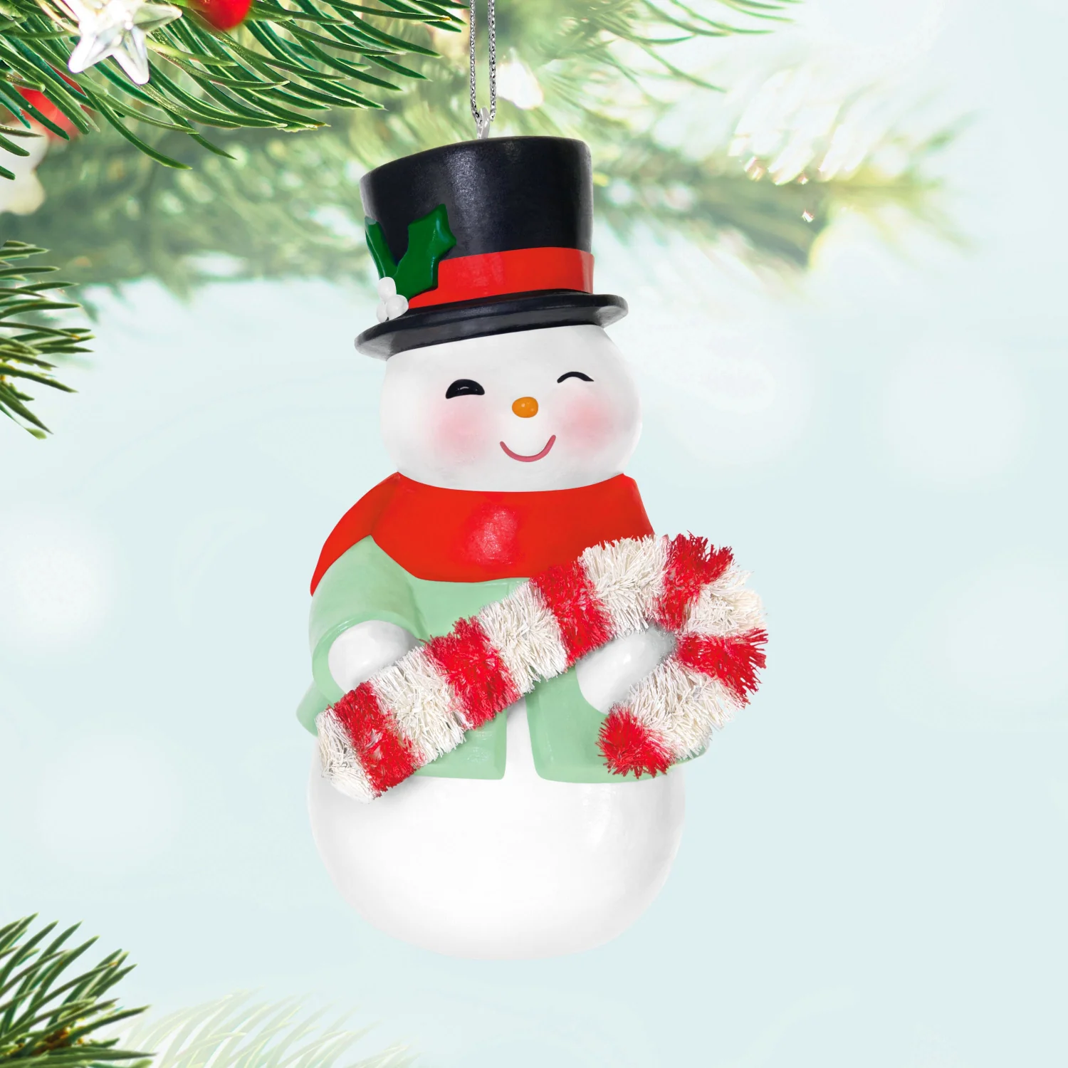 Sweet Snow Boy — 2025 Hallmark Keepsake Christmas Ornament - Image 2