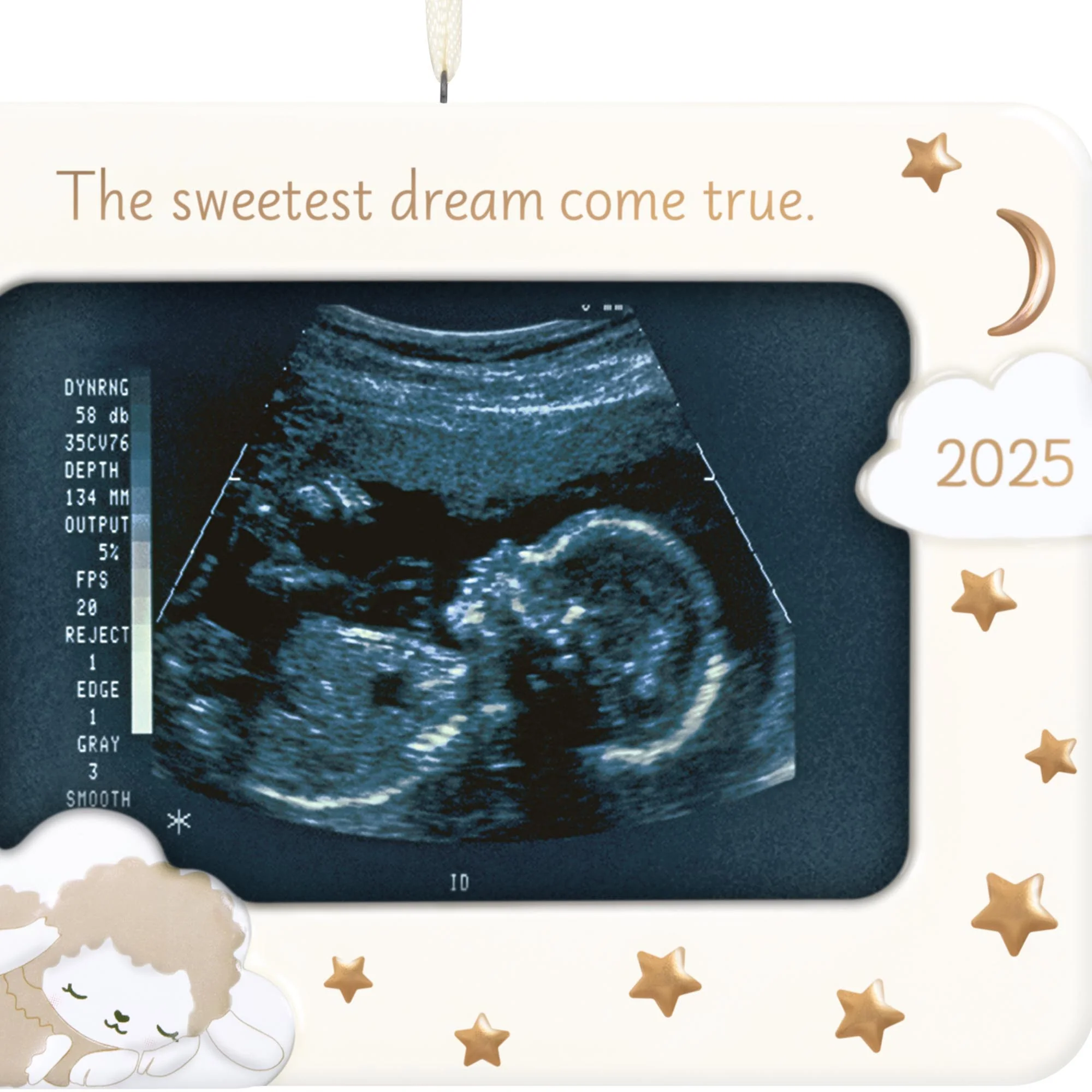 Sweetest Dream Come True, Photo Holder — 2025 Hallmark Keepsake Christmas Ornament - Image 3
