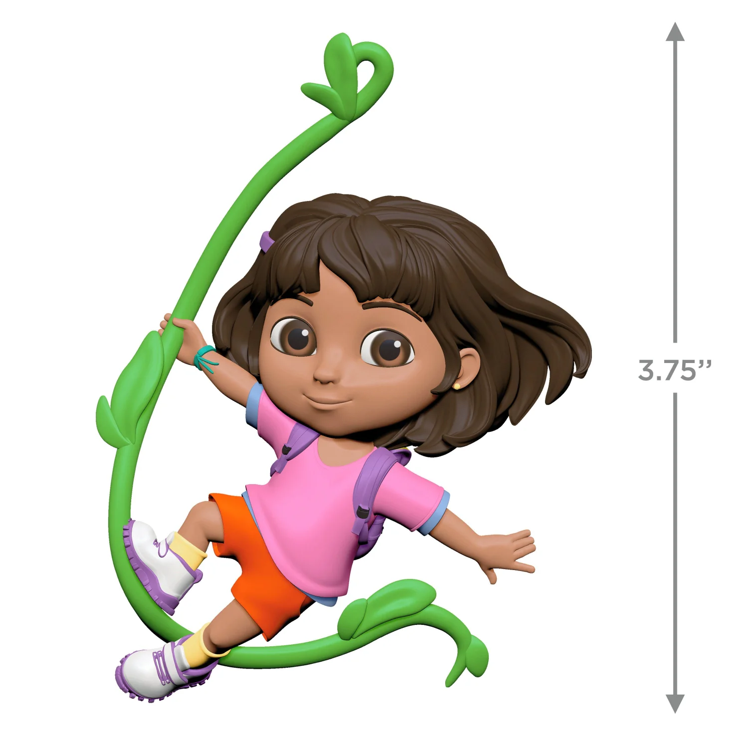 Dora the Explorer, Dora Swinging Into Adventure — 2025 Hallmark Keepsake Christmas Ornament - Image 6