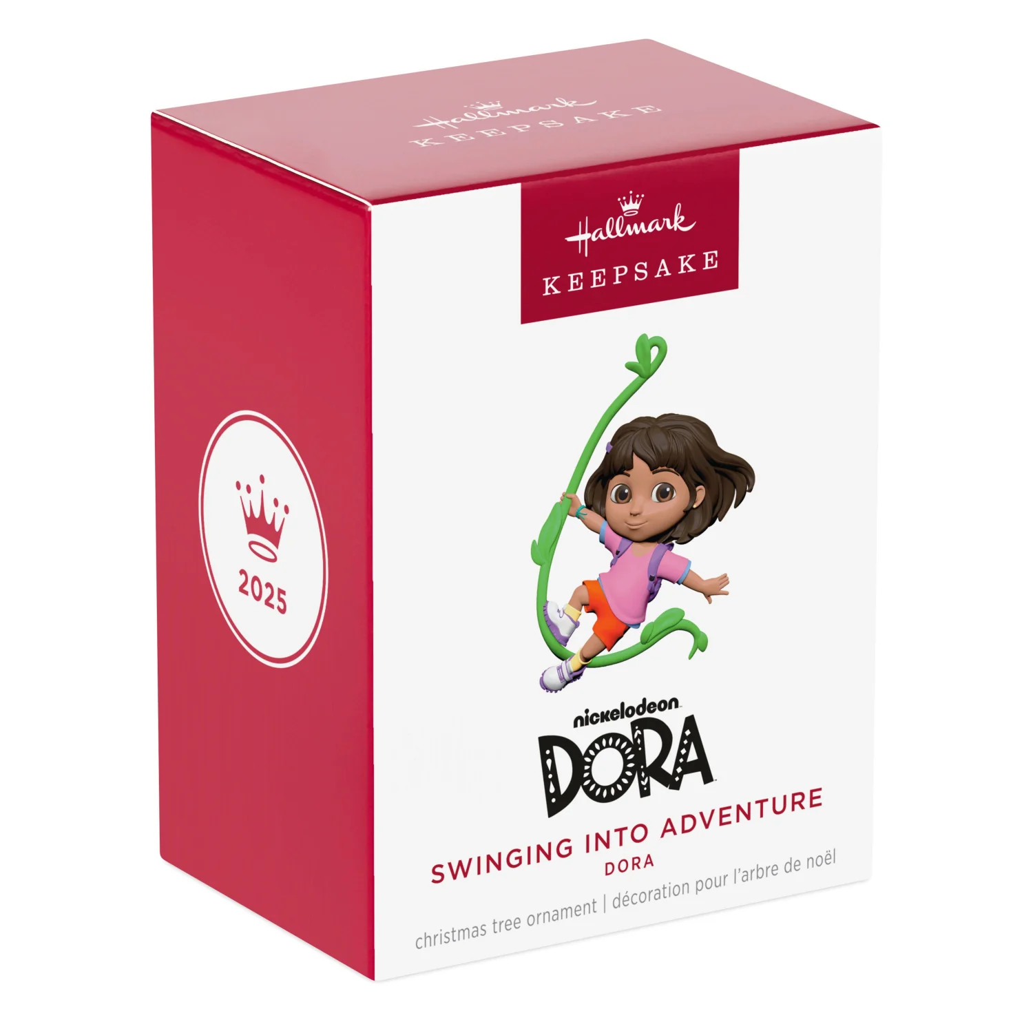 Dora the Explorer, Dora Swinging Into Adventure — 2025 Hallmark Keepsake Christmas Ornament - Image 7