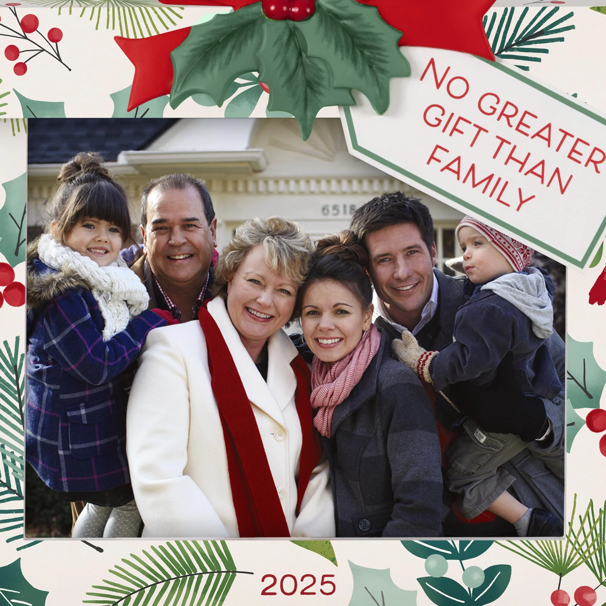 The Gift Of Family, Photo Holder — 2025 Hallmark Keepsake Christmas Ornament - Image 4