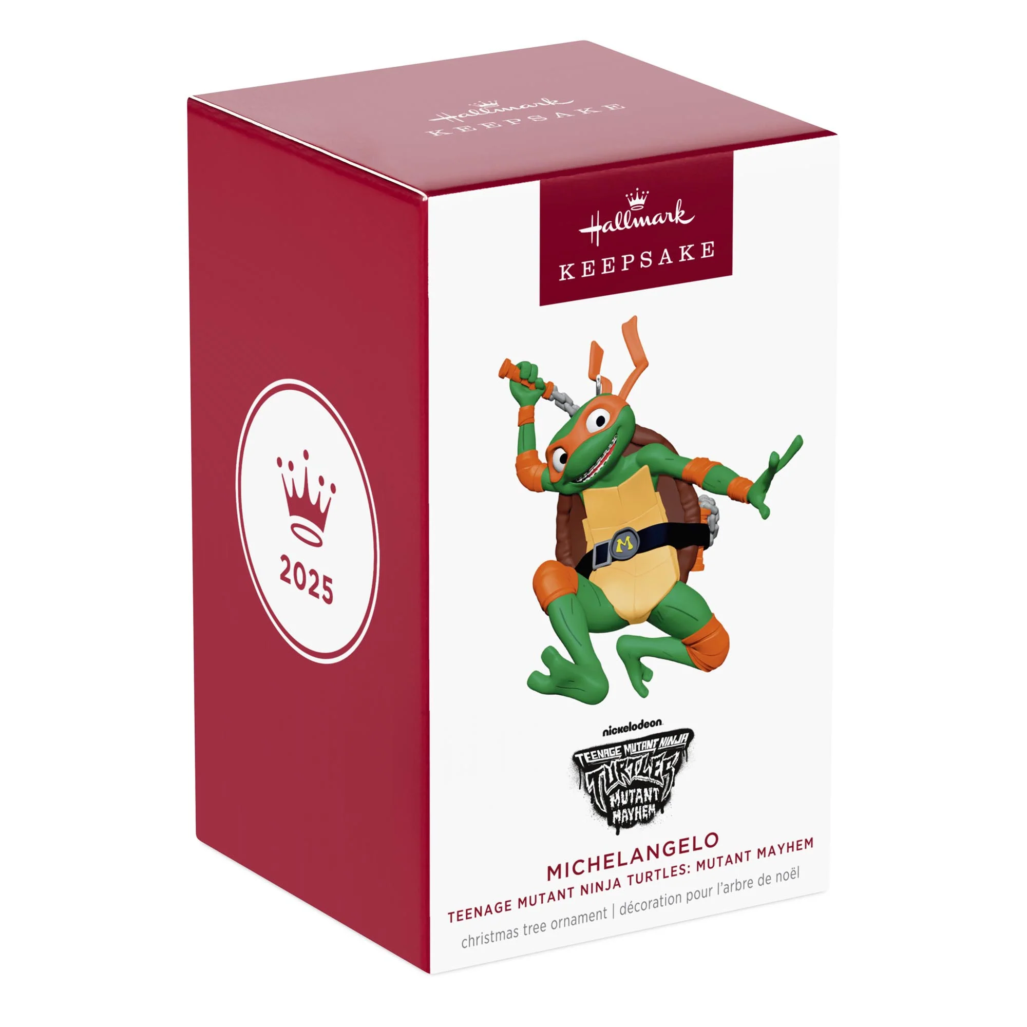 Teenage Mutant Ninja Turtles: Mutant Mayhem, Michelangelo — 2025 Hallmark Keepsake Christmas Ornament - Image 7