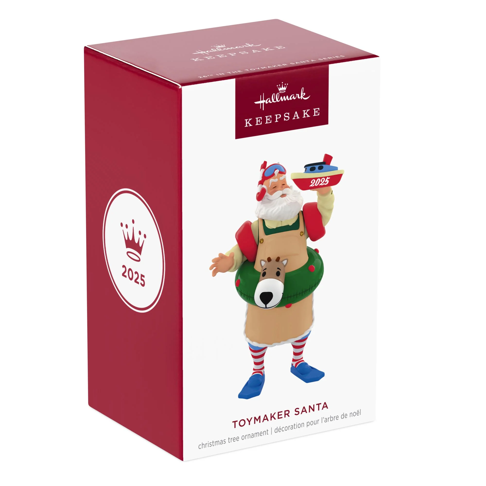 Toymaker Santa, 26th in the Series — 2025 Hallmark Keepsake Christmas Ornament - Image 7
