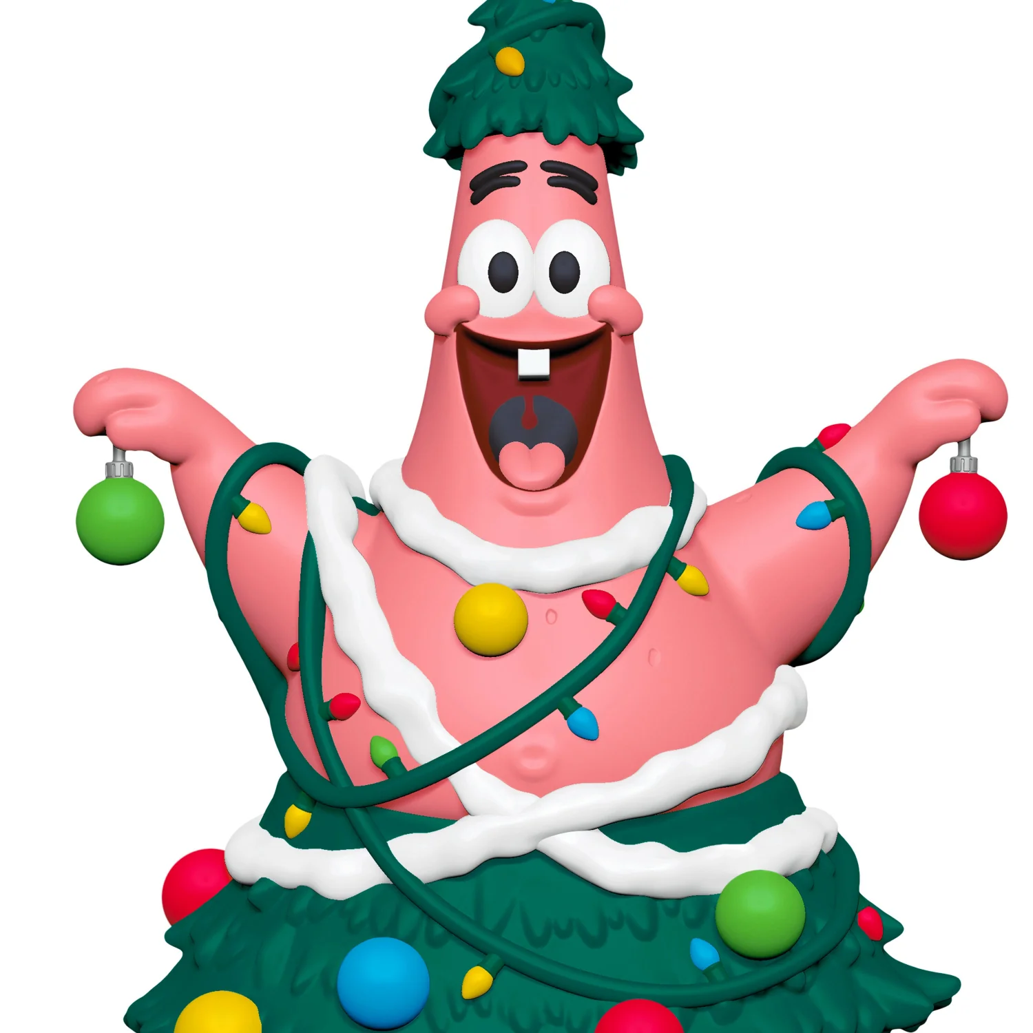 SpongeBob SquarePants, O Patrick Tree! — 2025 Hallmark Keepsake Christmas Ornament - Image 4