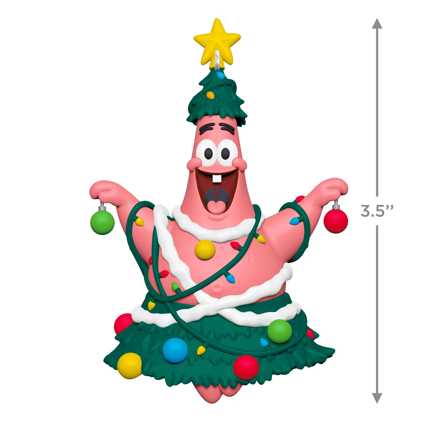 SpongeBob SquarePants, O Patrick Tree! — 2025 Hallmark Keepsake Christmas Ornament - Image 6