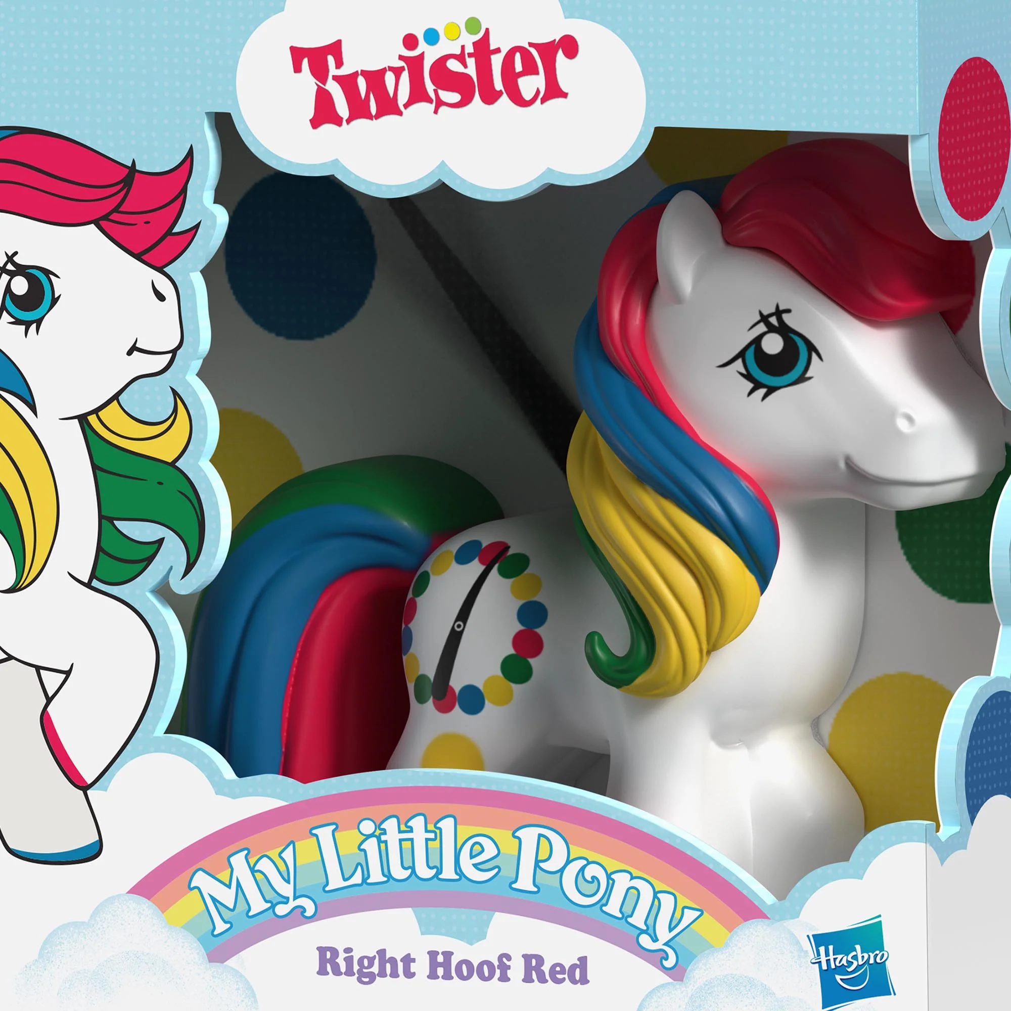 My Little Pony®, Retro Twister® "Right Hoof Red" — 2025 Hallmark Keepsake Christmas Ornament - Image 4