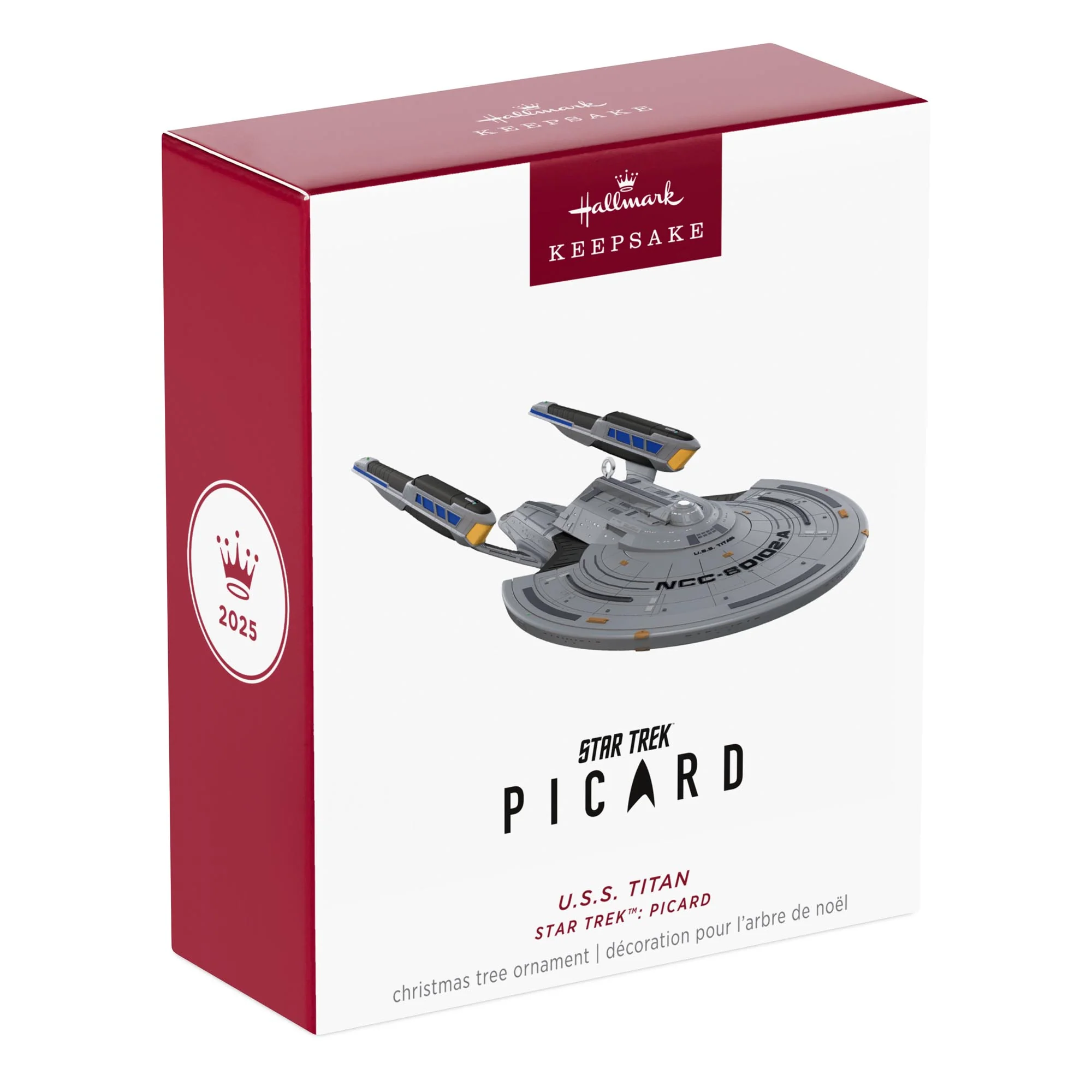 Star Trek™: Picard, U.S.S. Titan — 2025 Hallmark Keepsake Christmas Ornament - Image 7