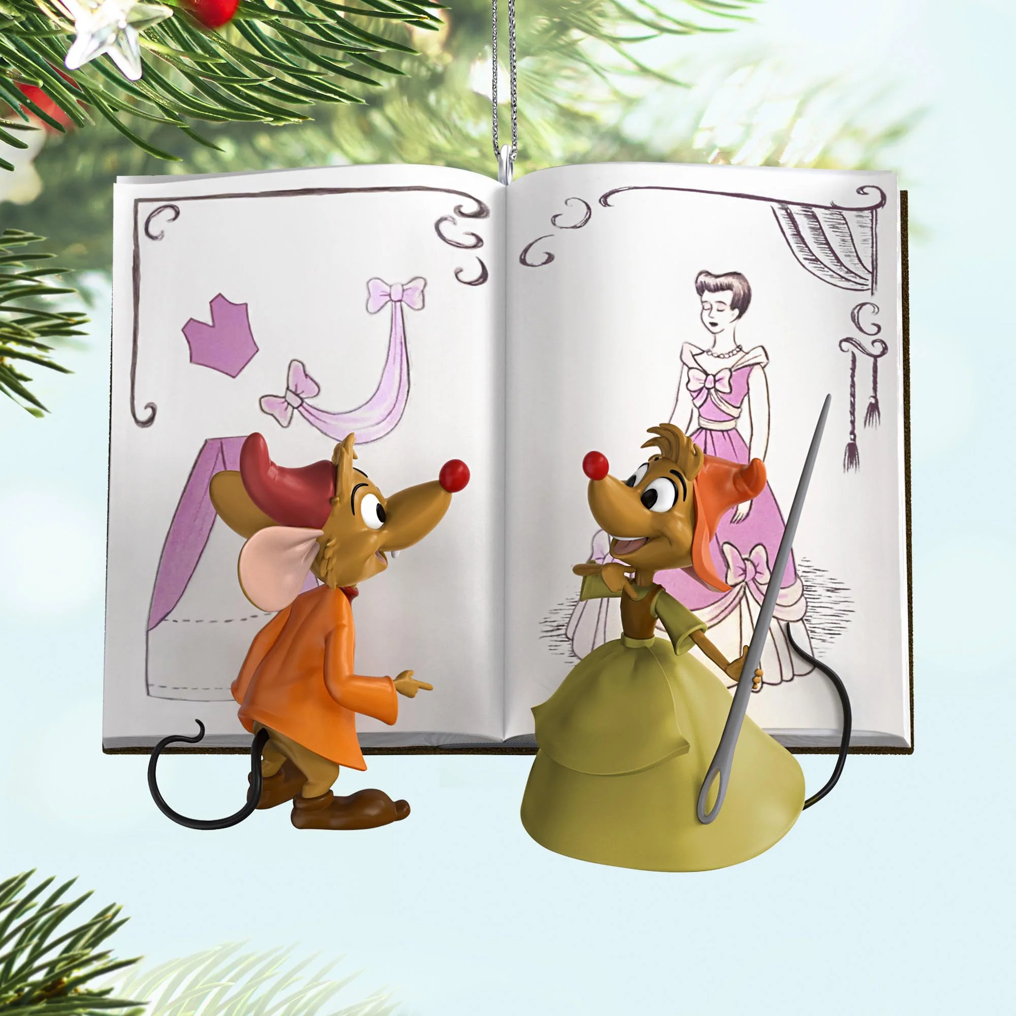 Disney Cinderella, We Can Do It! — 2025 Hallmark Keepsake Christmas Ornament - Image 2