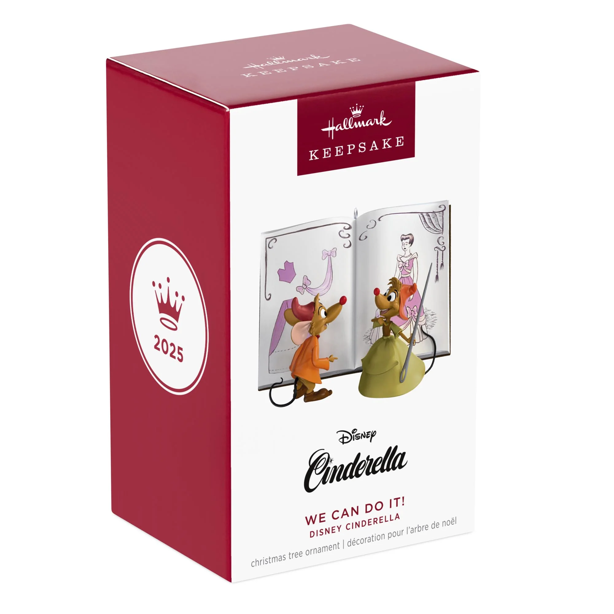 Disney Cinderella, We Can Do It! — 2025 Hallmark Keepsake Christmas Ornament - Image 7