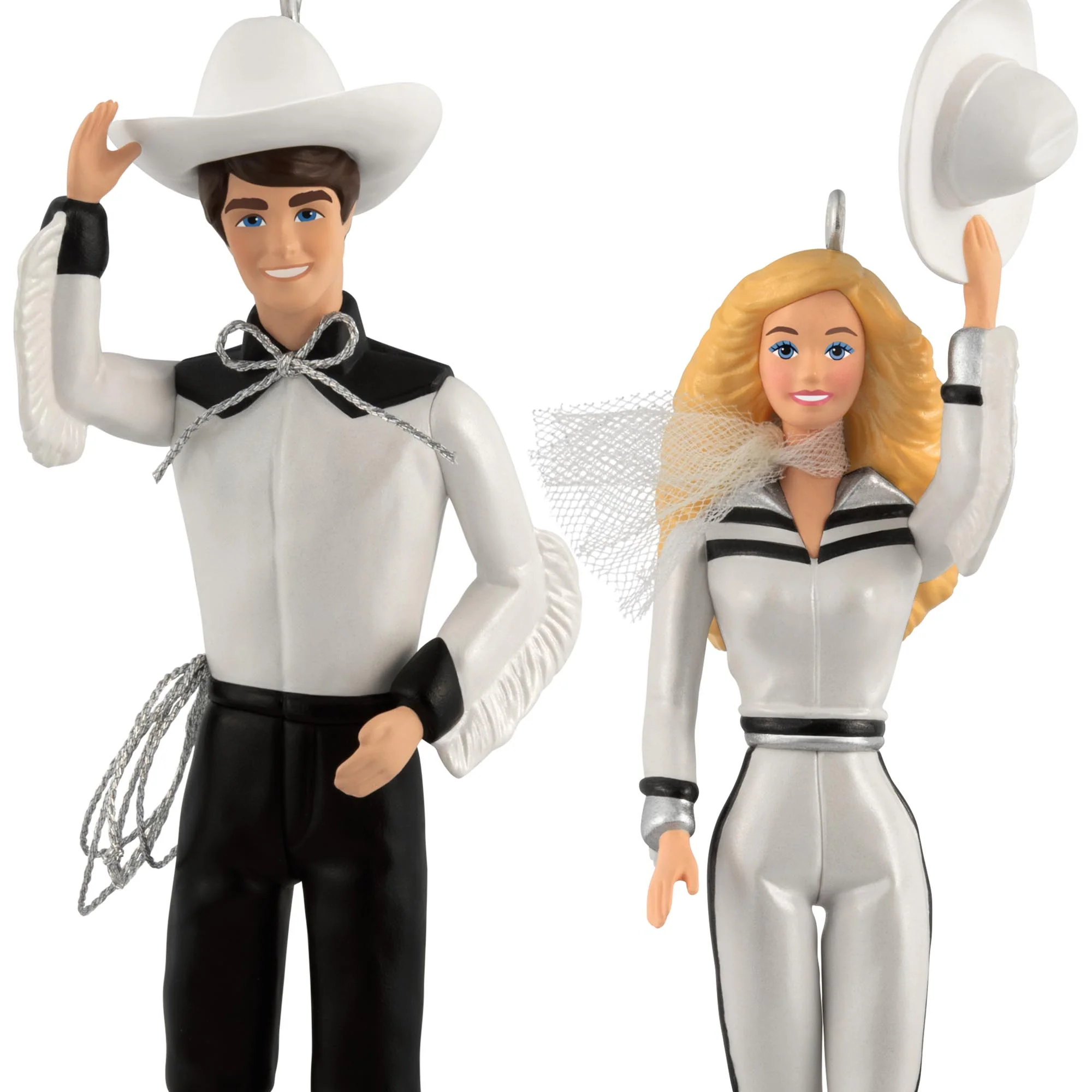 Barbie™ and Ken™ Western Stars, Set of 2 — 2025 Hallmark Keepsake Christmas Ornament - Image 4