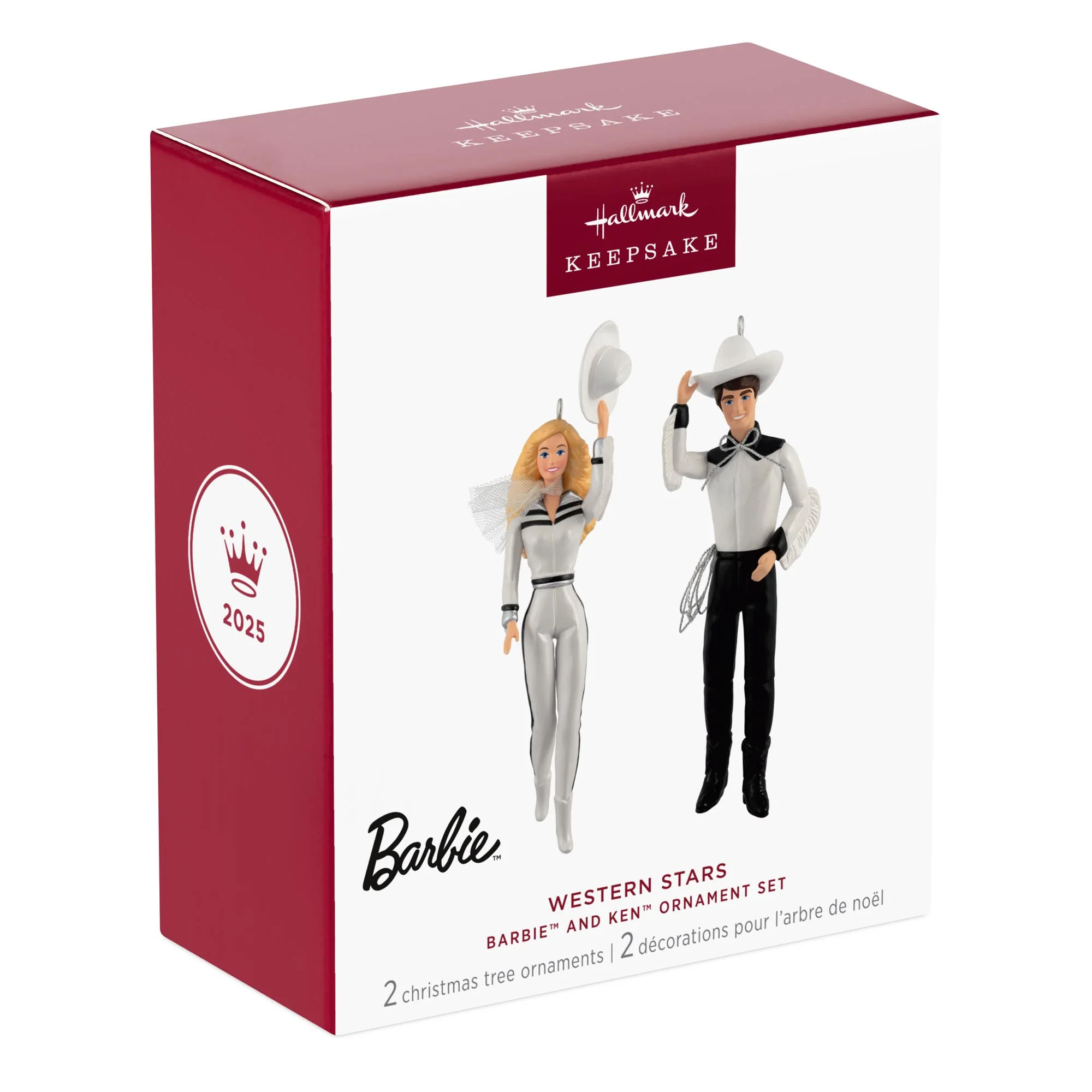 Barbie™ and Ken™ Western Stars, Set of 2 — 2025 Hallmark Keepsake Christmas Ornament - Image 7