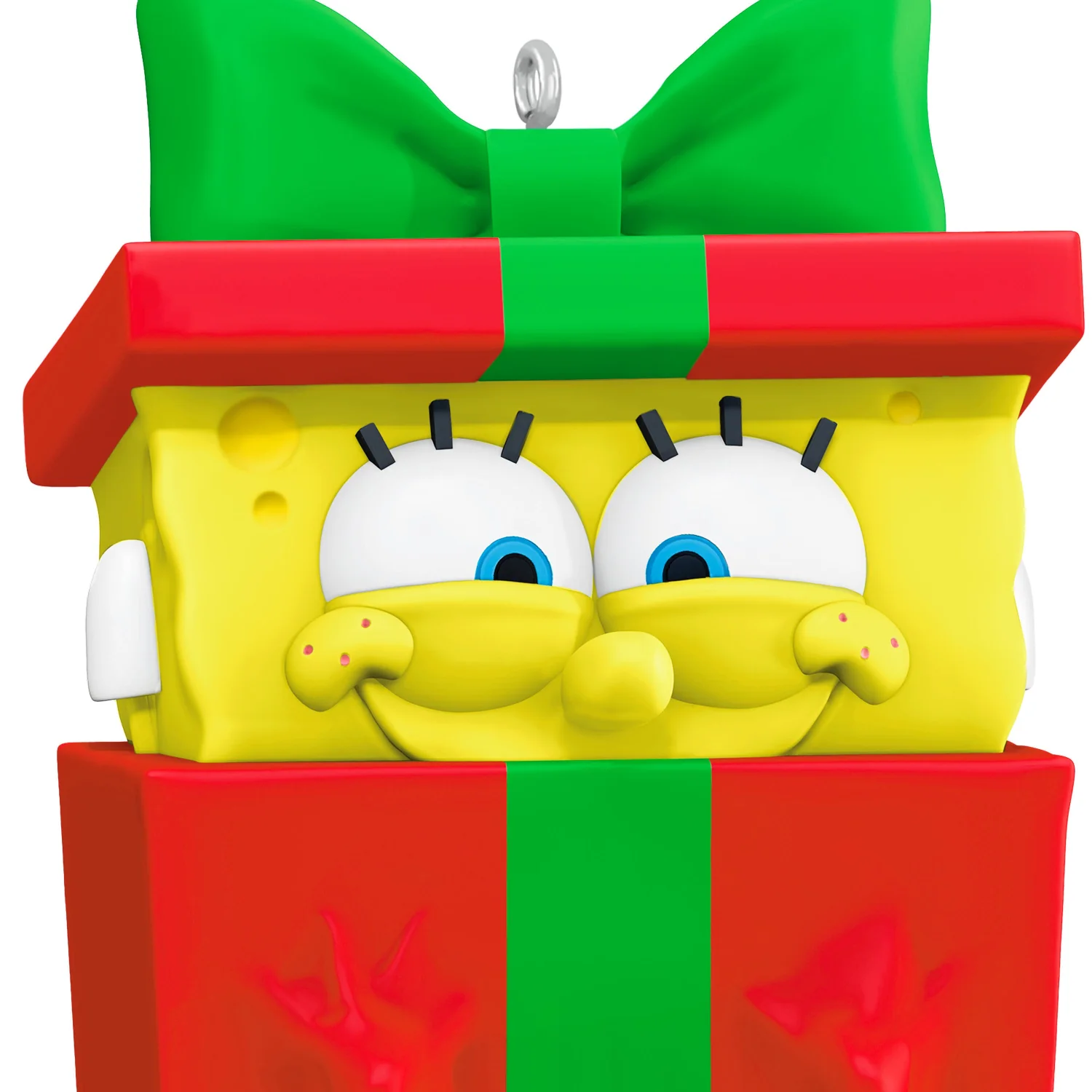 SpongeBob SquarePants, Sponge-boxed for Christmas — 2025 Hallmark Keepsake Christmas Ornament - Image 4