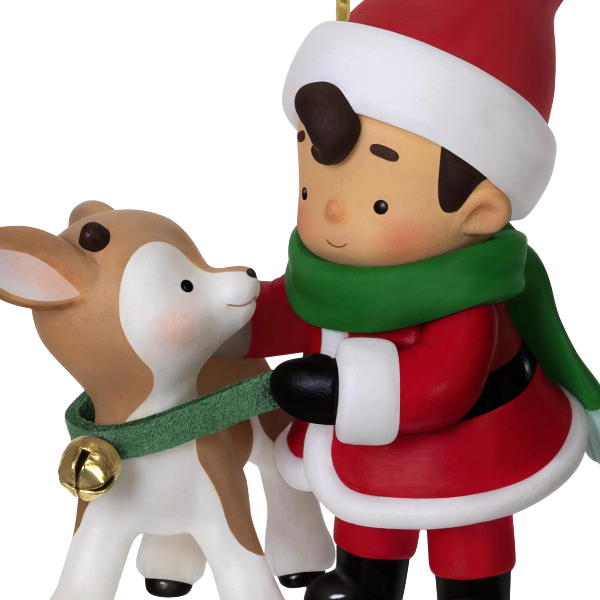 Young Santa, 4th in the Series — 2025 Hallmark Keepsake Christmas Ornament - Image 4