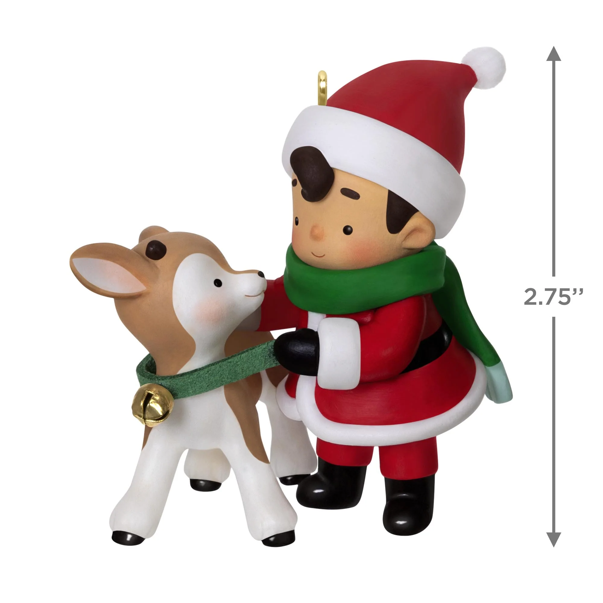 Young Santa, 4th in the Series — 2025 Hallmark Keepsake Christmas Ornament - Image 6