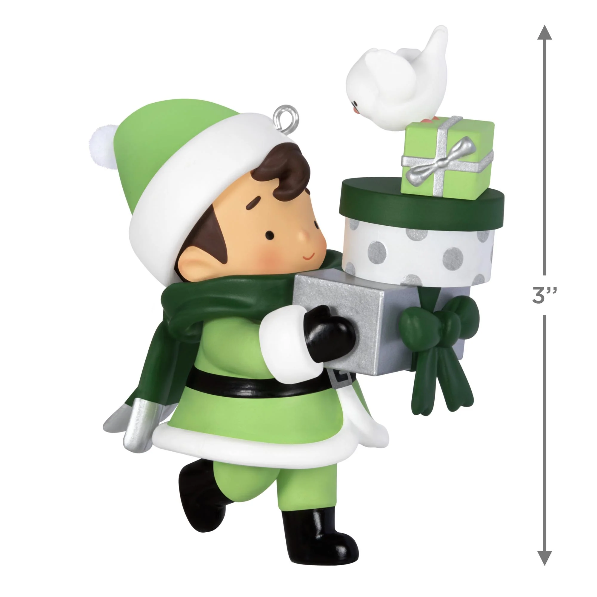 2025 Young Santa Surprise Box — 2025 Hallmark Keepsake Christmas Ornament - Image 6