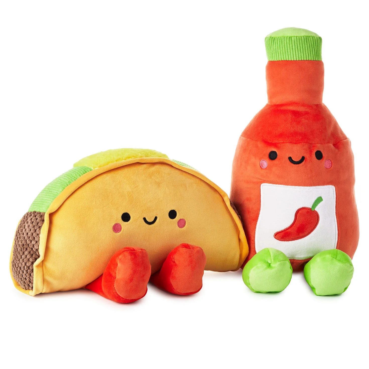 Taco and Hot Sauce Magnetic Plush (Extra Large) – Better Together - Image 3