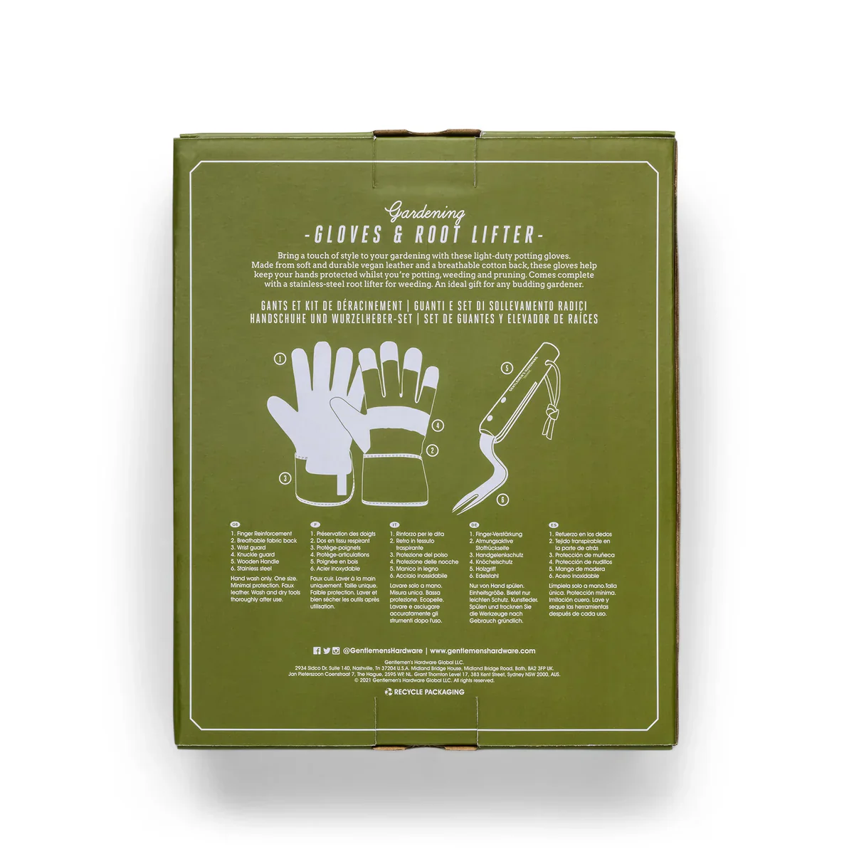 Leather Gloves & Root Lifter - Image 3