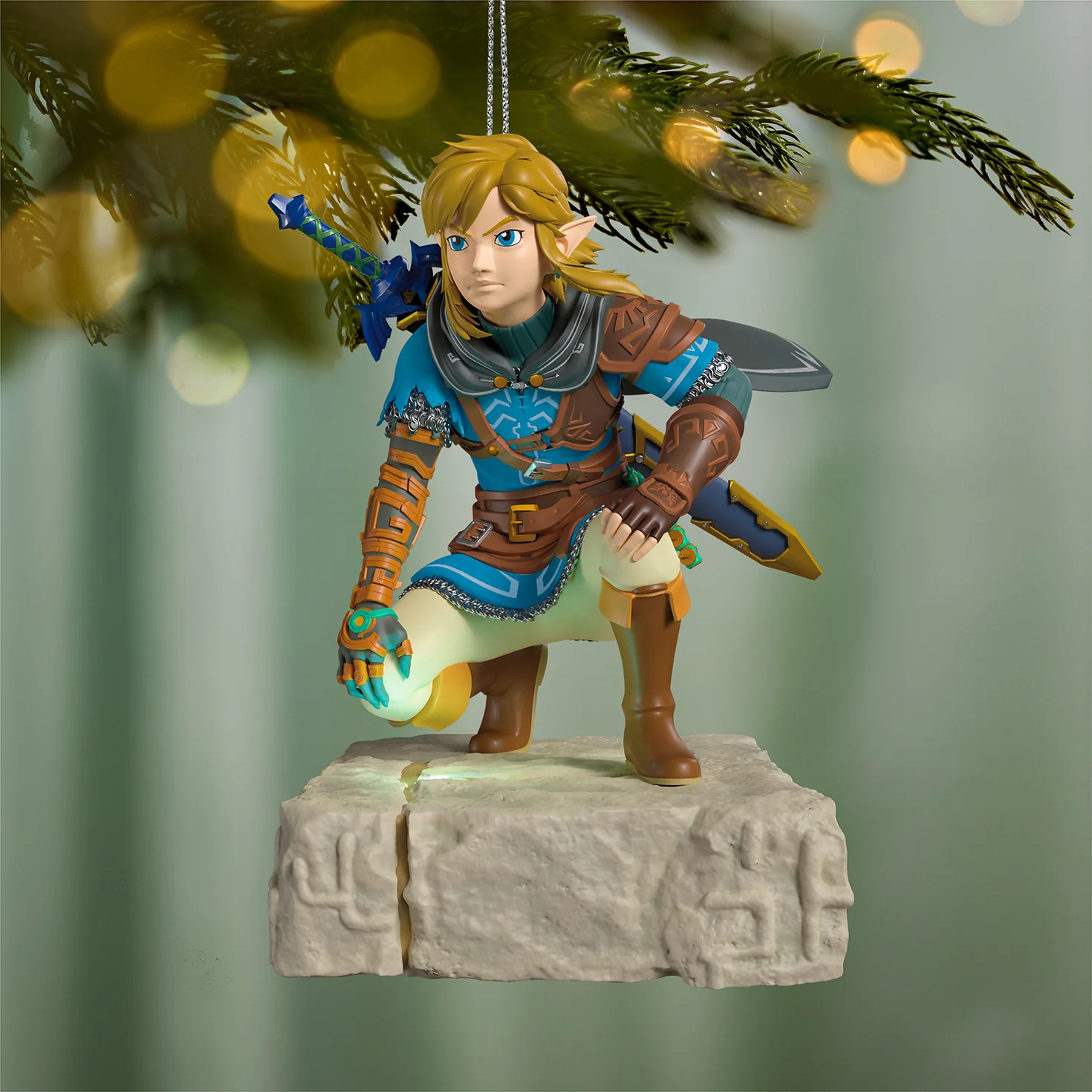 Nintendo The Legend of Zelda™: Tears of the Kingdom Link Musical With Light — 2026 Hallmark Keepsake Christmas Ornament - Image 2