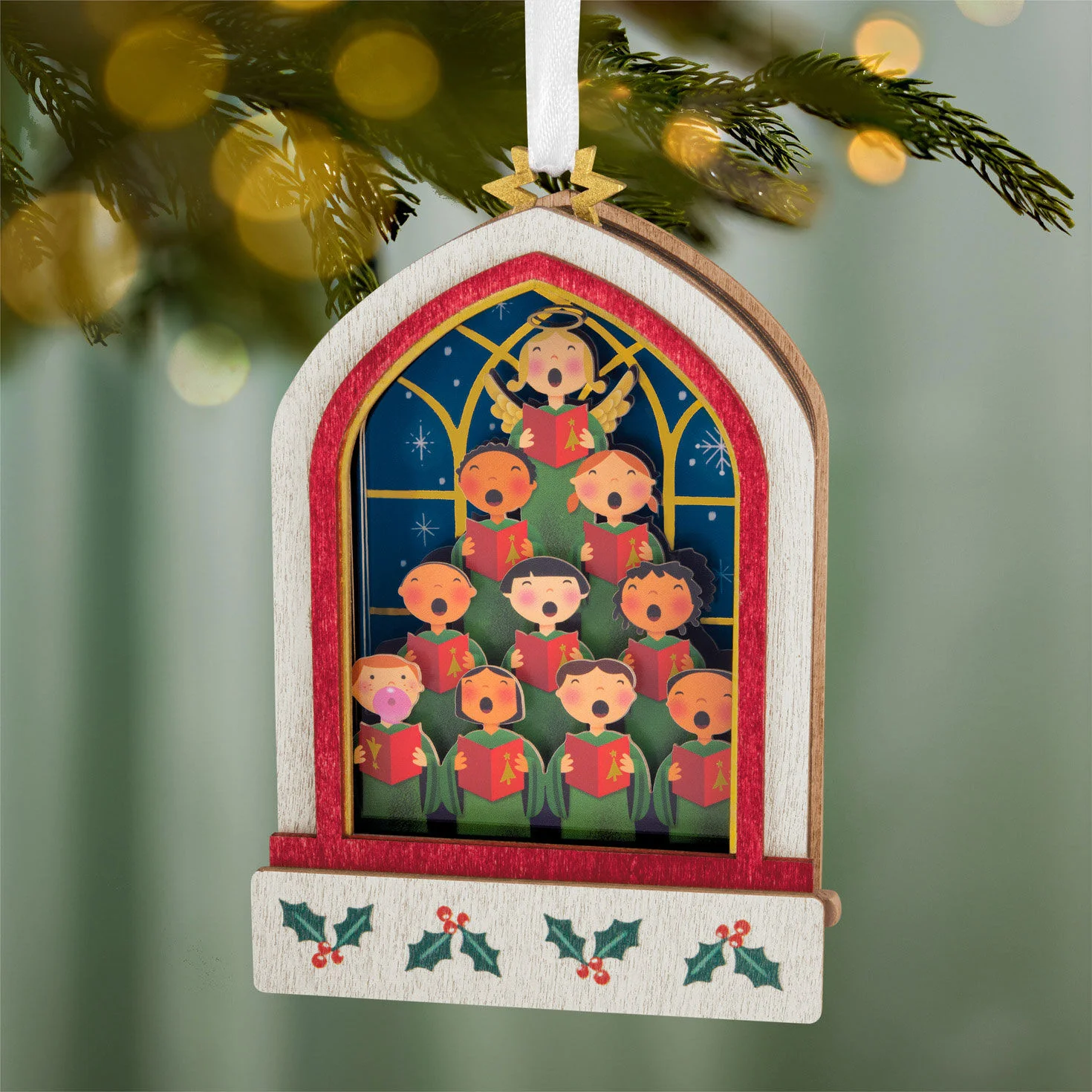 Lifting Their Voices Musical, Papercraft — 2026 Hallmark Keepsake Christmas Ornament - Image 2